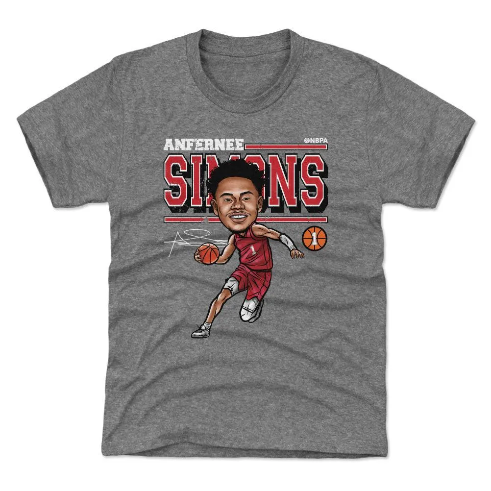 Anfernee Simons Portland Cartoon Youth T-shirt