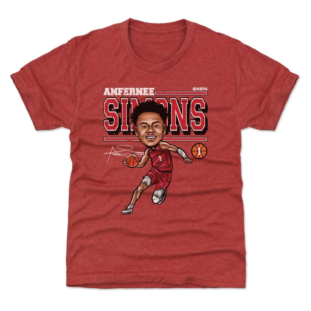 Anfernee Simons Portland Cartoon Youth T-shirt