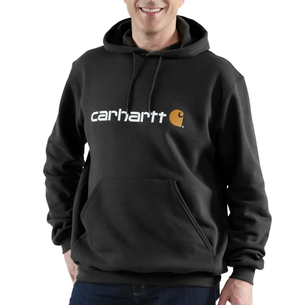 Carhartt 100074 Loose Fit Mid-Weight Logo Graphic Hoodie