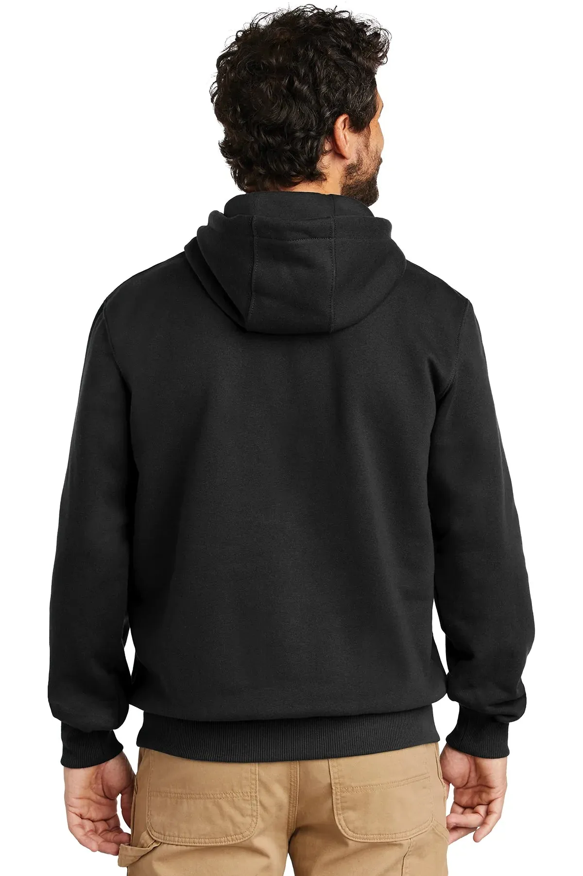 Carhartt Rain Defender Paxton Customized Hoodies, Black