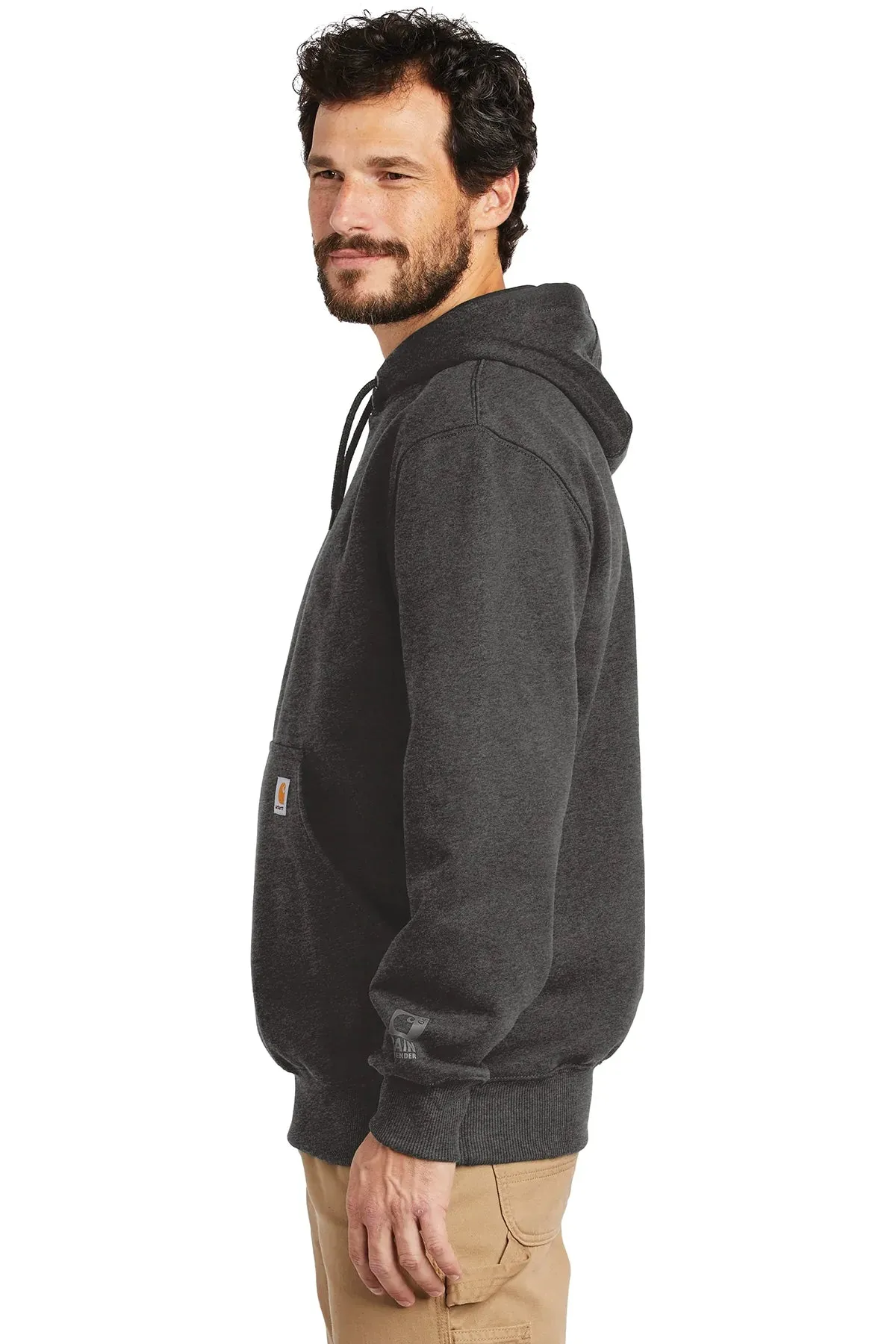 Carhartt Rain Defender Paxton Customized Hoodies, Carbon Heather