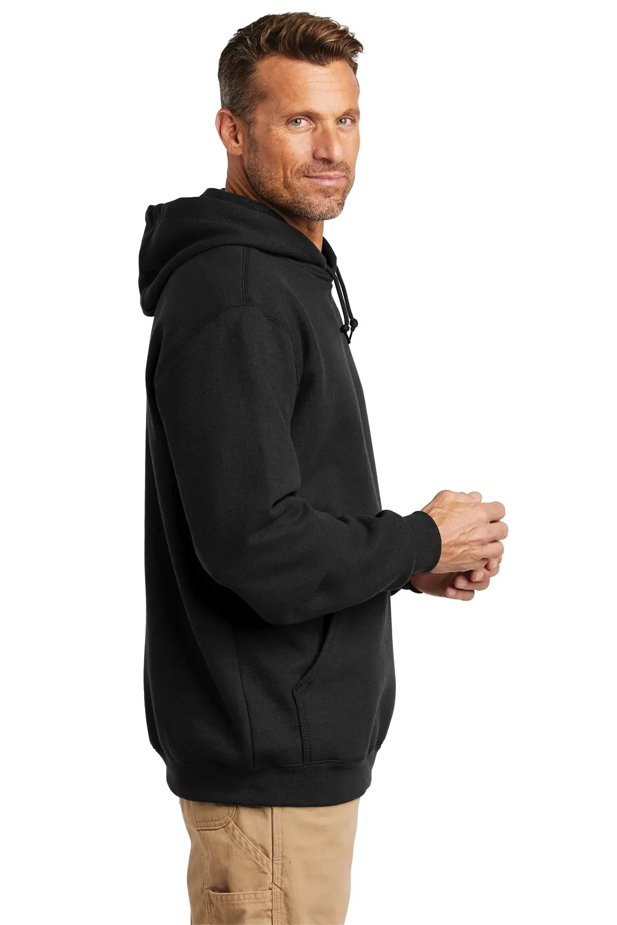 Carhartt Tall Hooded Custom Sweatshirts, Black