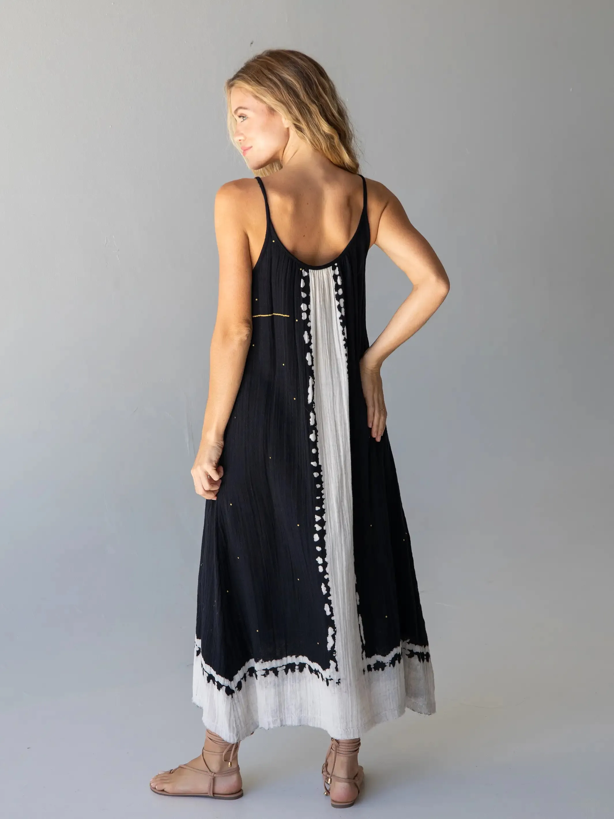 Coco Sayulita Cover-Up Dress - Black Heart