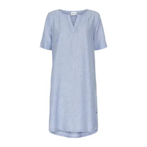 Daisy Dress - Sky Blue Stripe