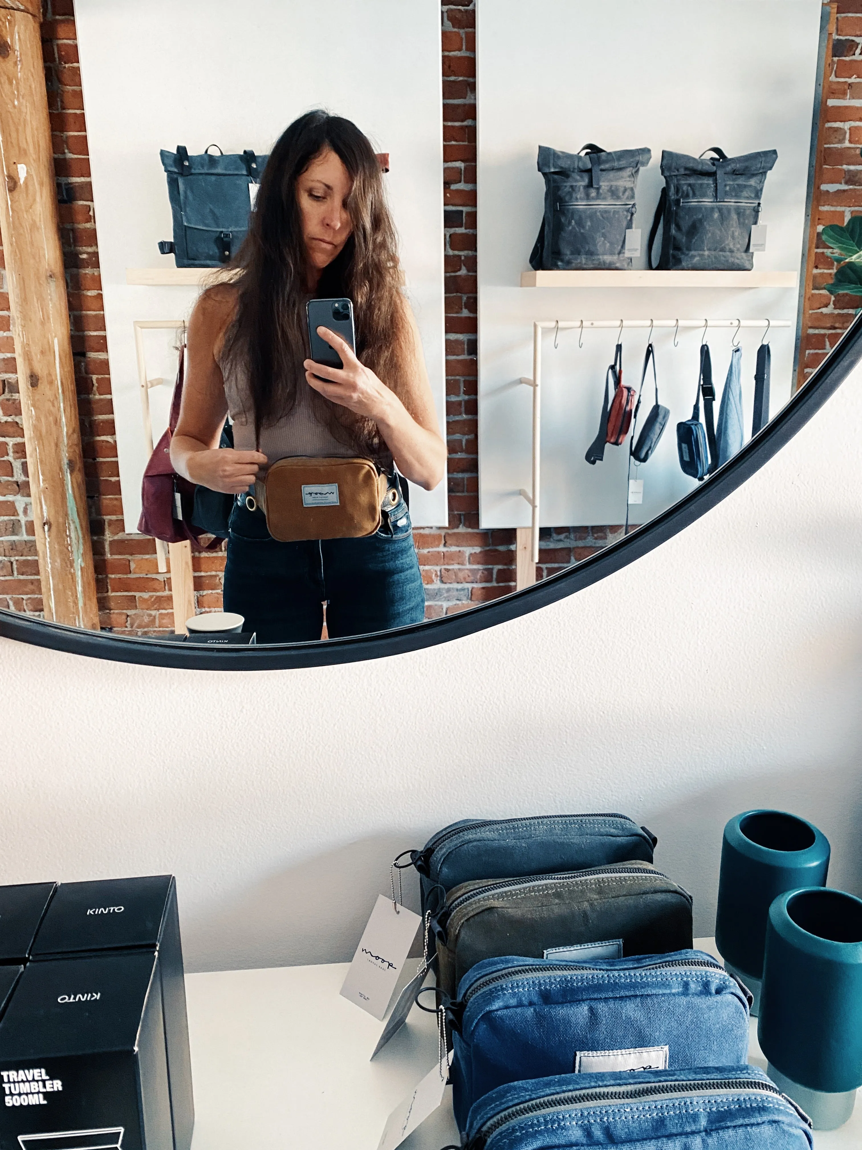 Fanny Pack no.2 in Shredded Wheat