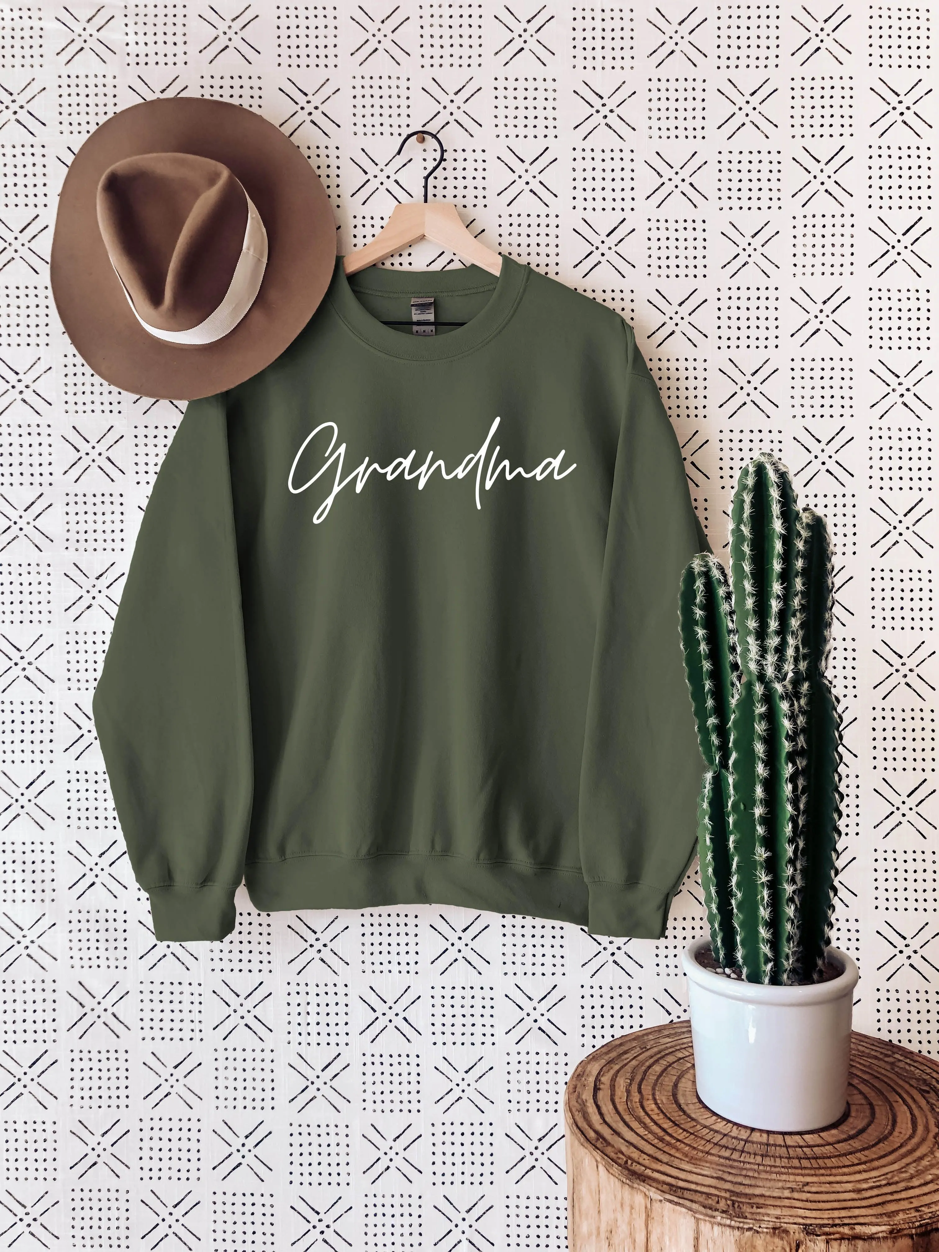 Grandma Classic Soft Sweatshirt (Cursive 1)