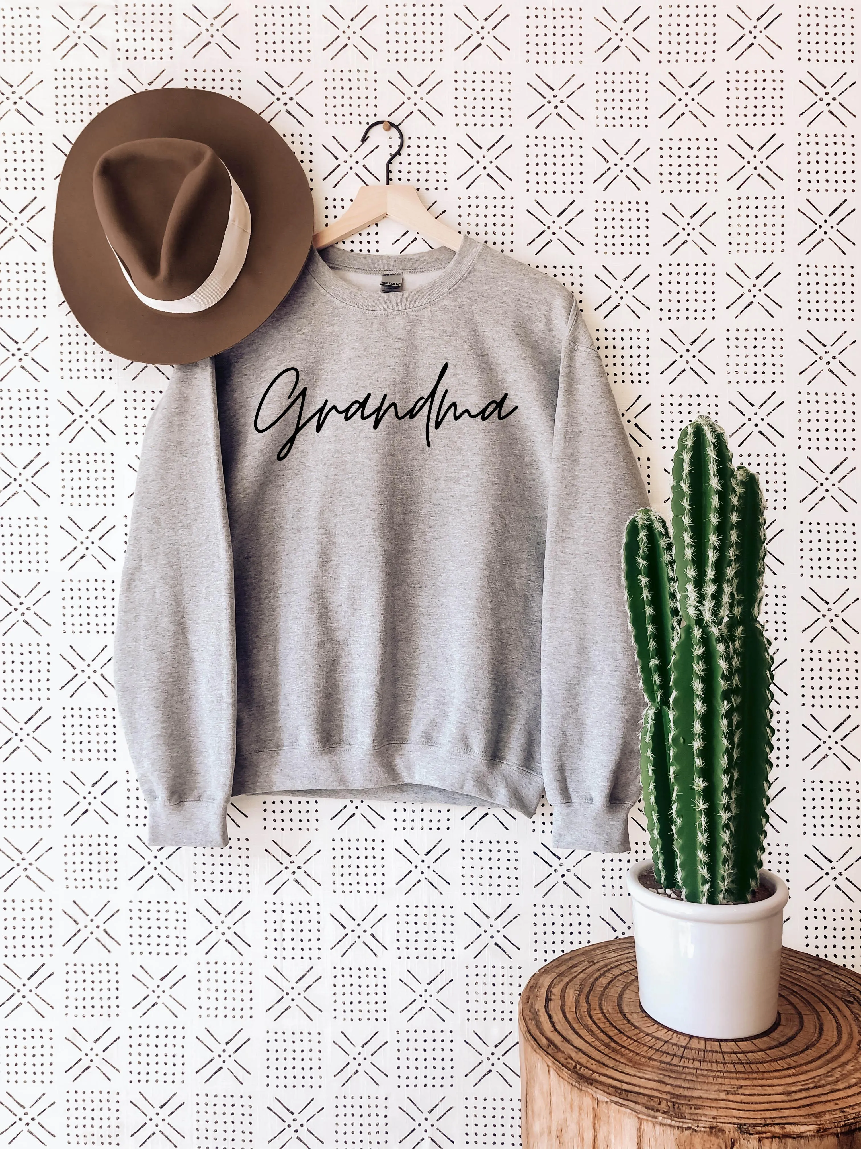 Grandma Classic Soft Sweatshirt (Cursive 1)