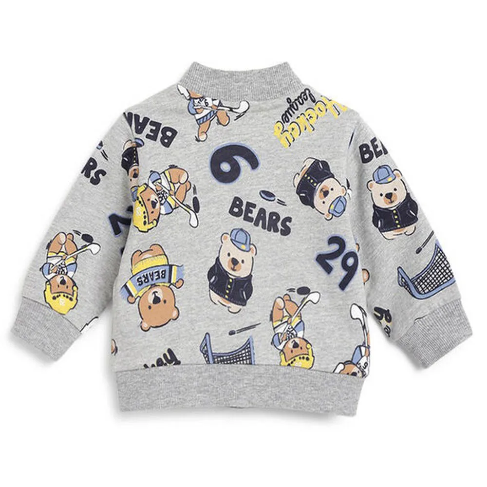 Grey Bear Theme Sweatshirt