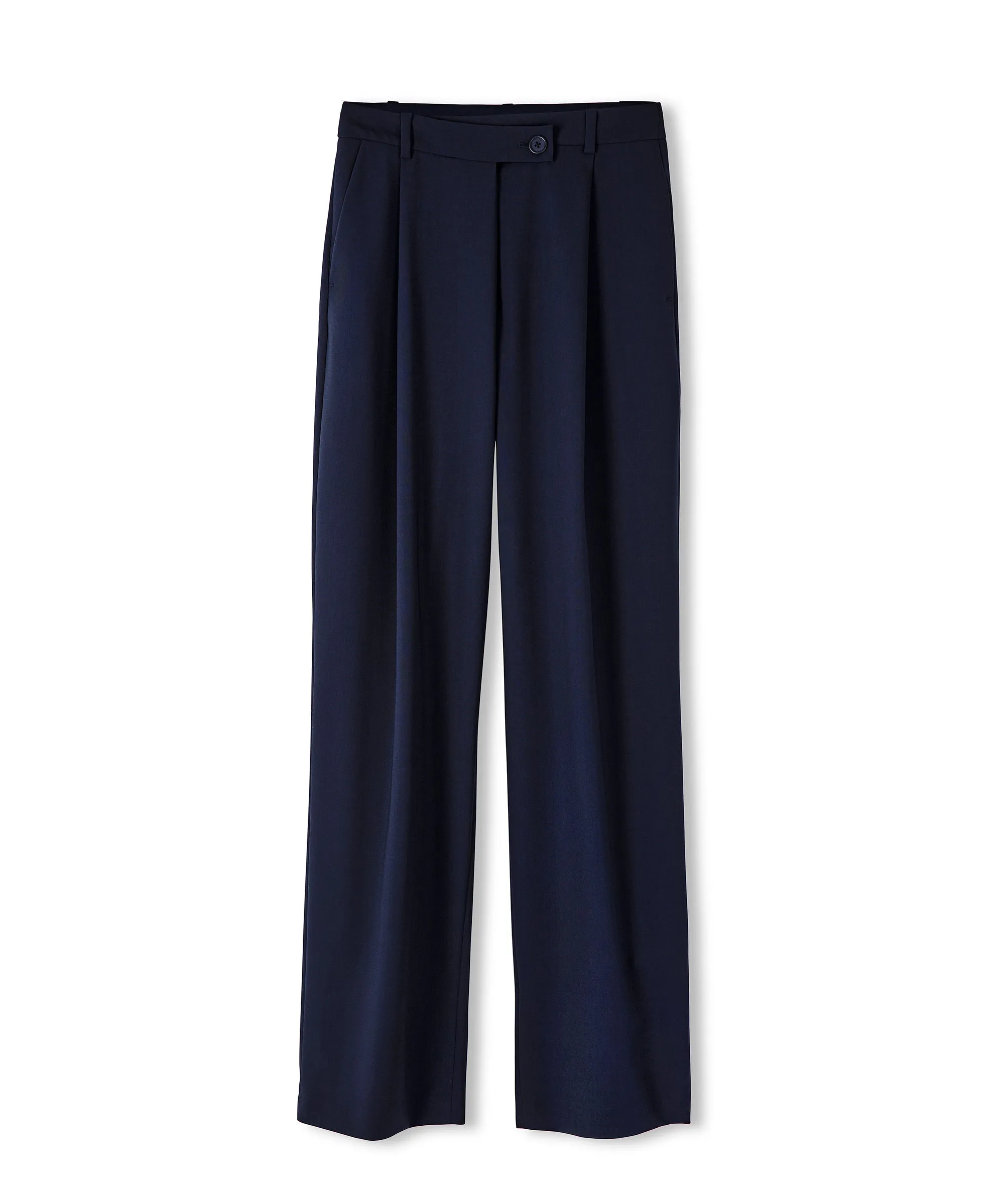 Ipekyol Palazzo Fit Trousers Navy Blue