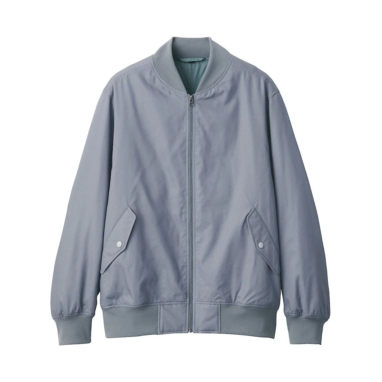 Kapok Blend Padded Bomber Jacket