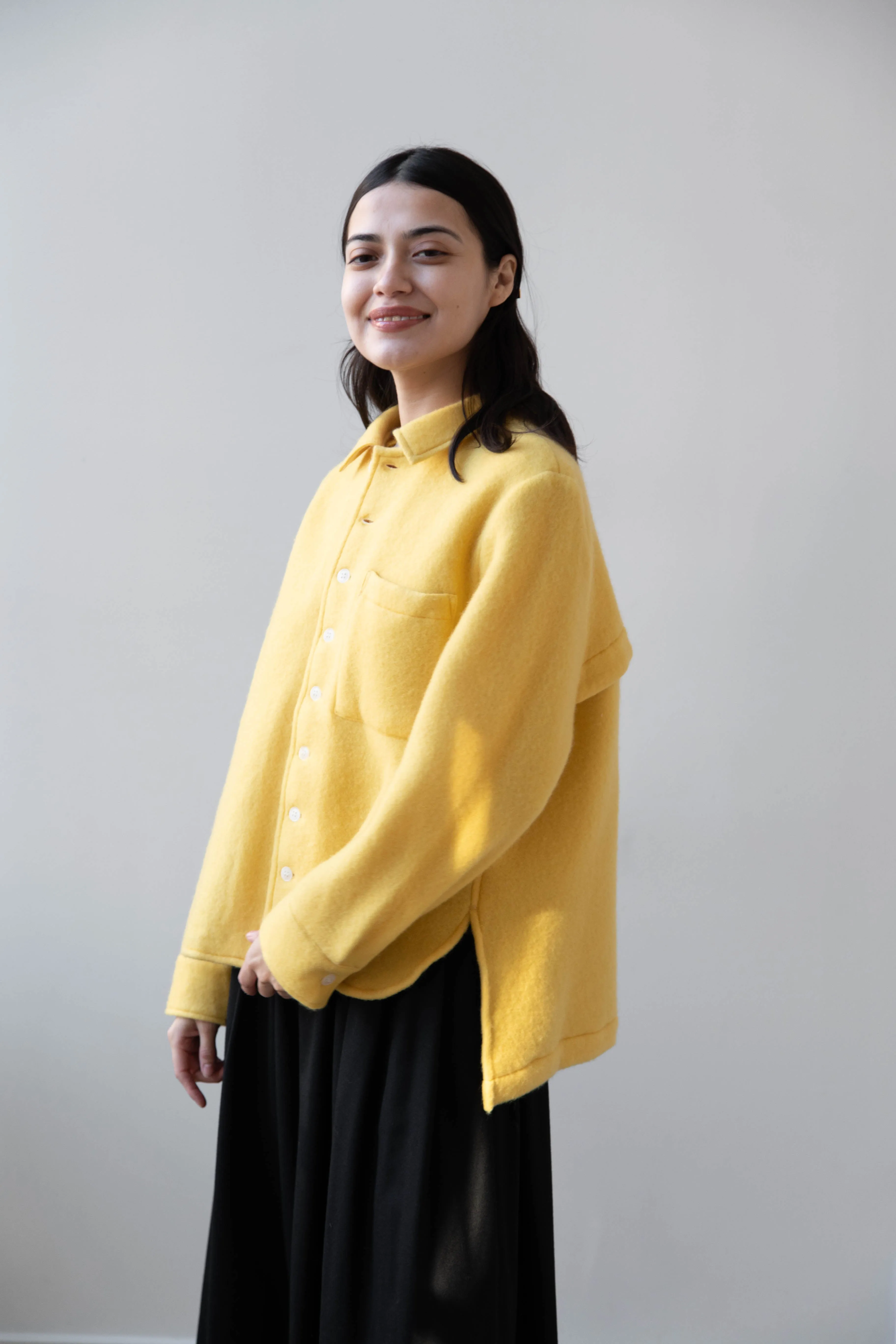 Laboratory | Wool Shirt in Mimosa