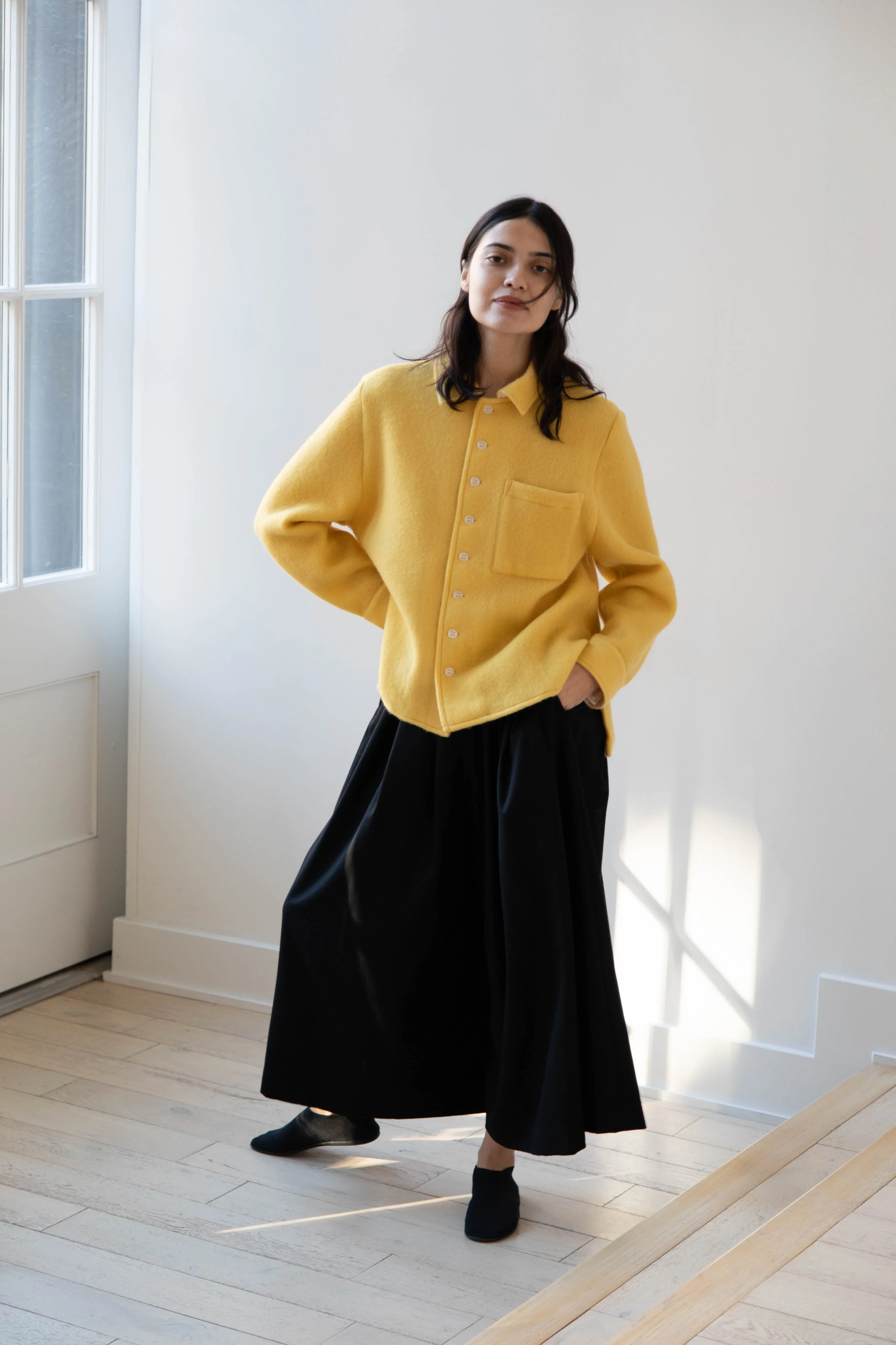 Laboratory | Wool Shirt in Mimosa