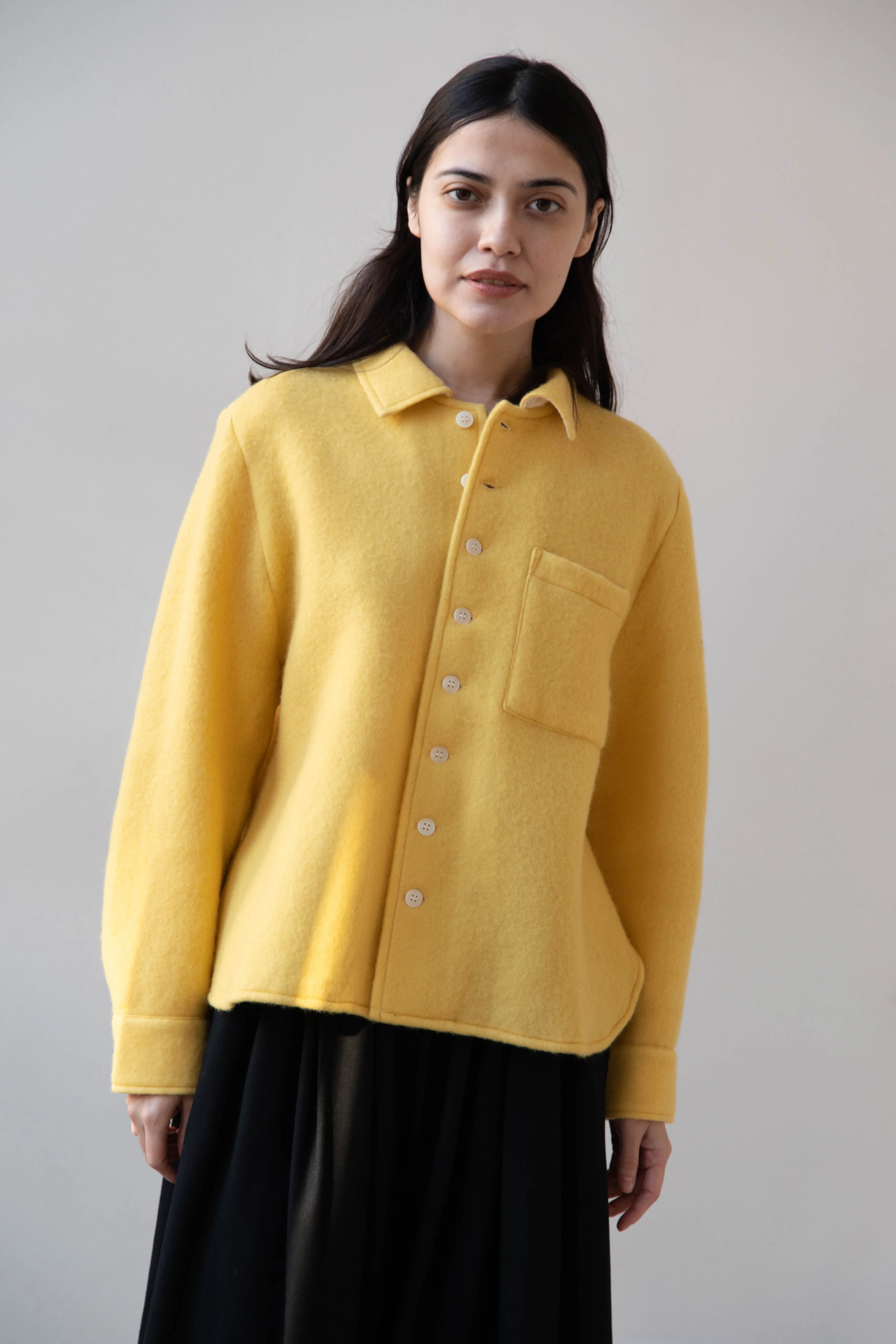 Laboratory | Wool Shirt in Mimosa