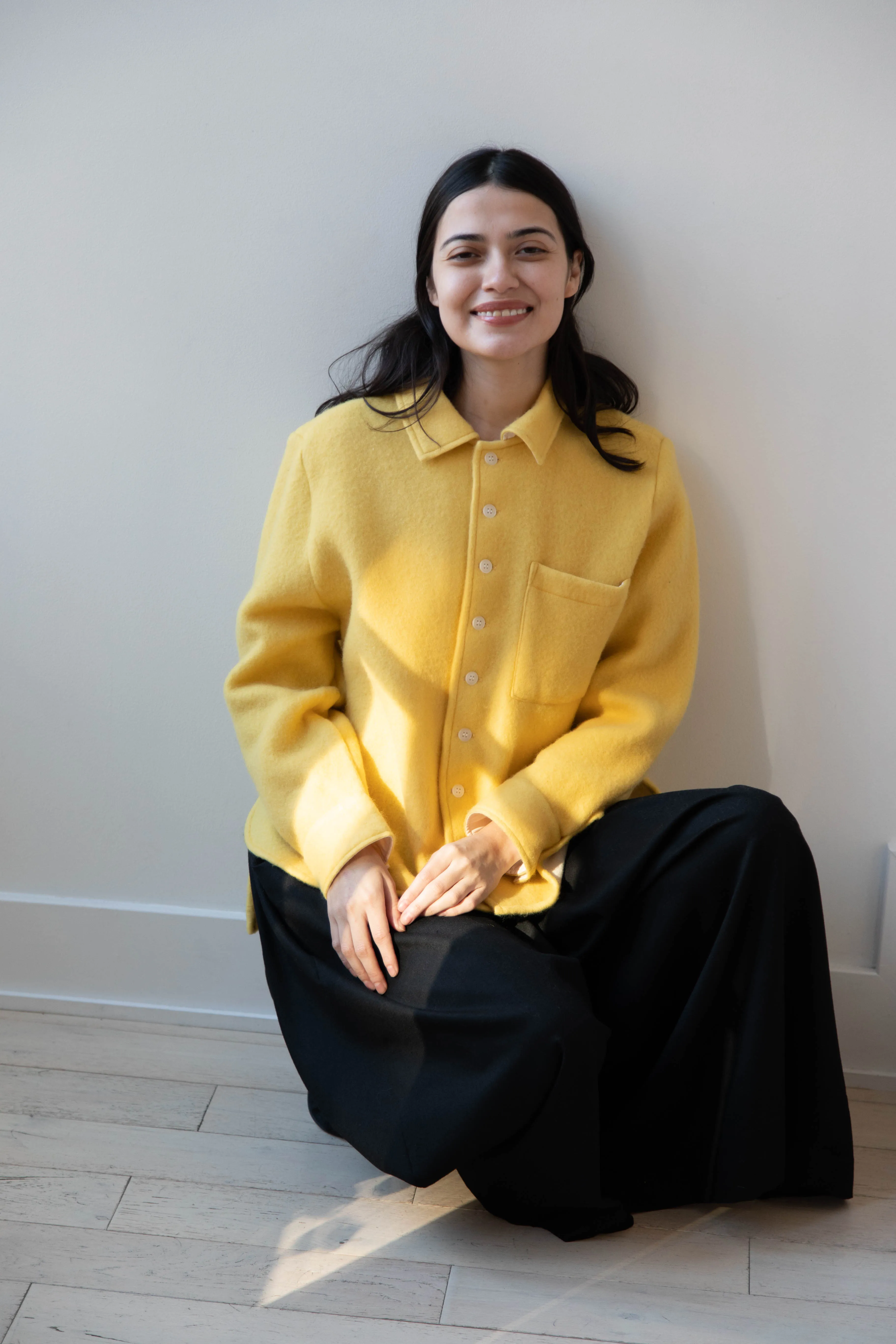 Laboratory | Wool Shirt in Mimosa