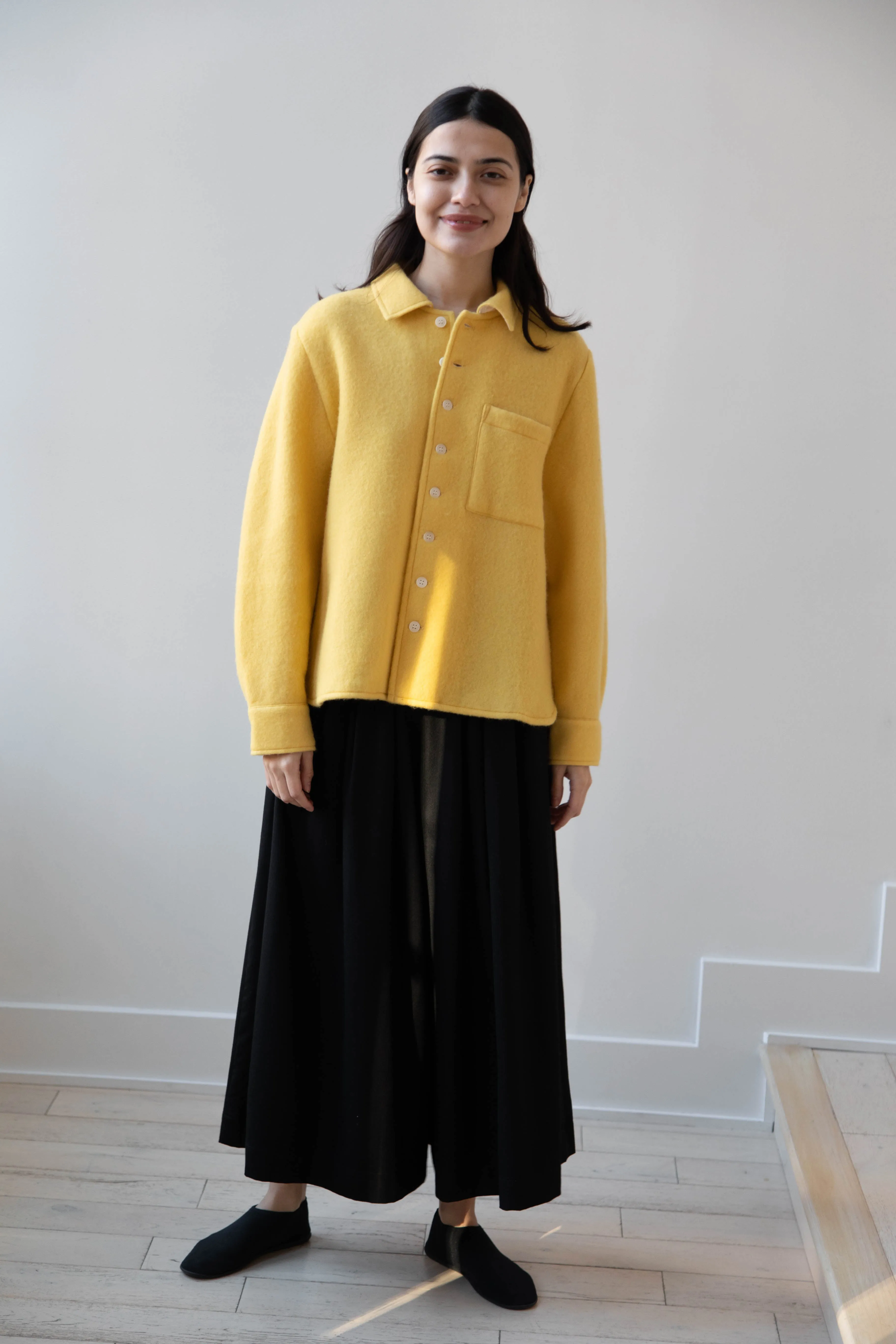 Laboratory | Wool Shirt in Mimosa