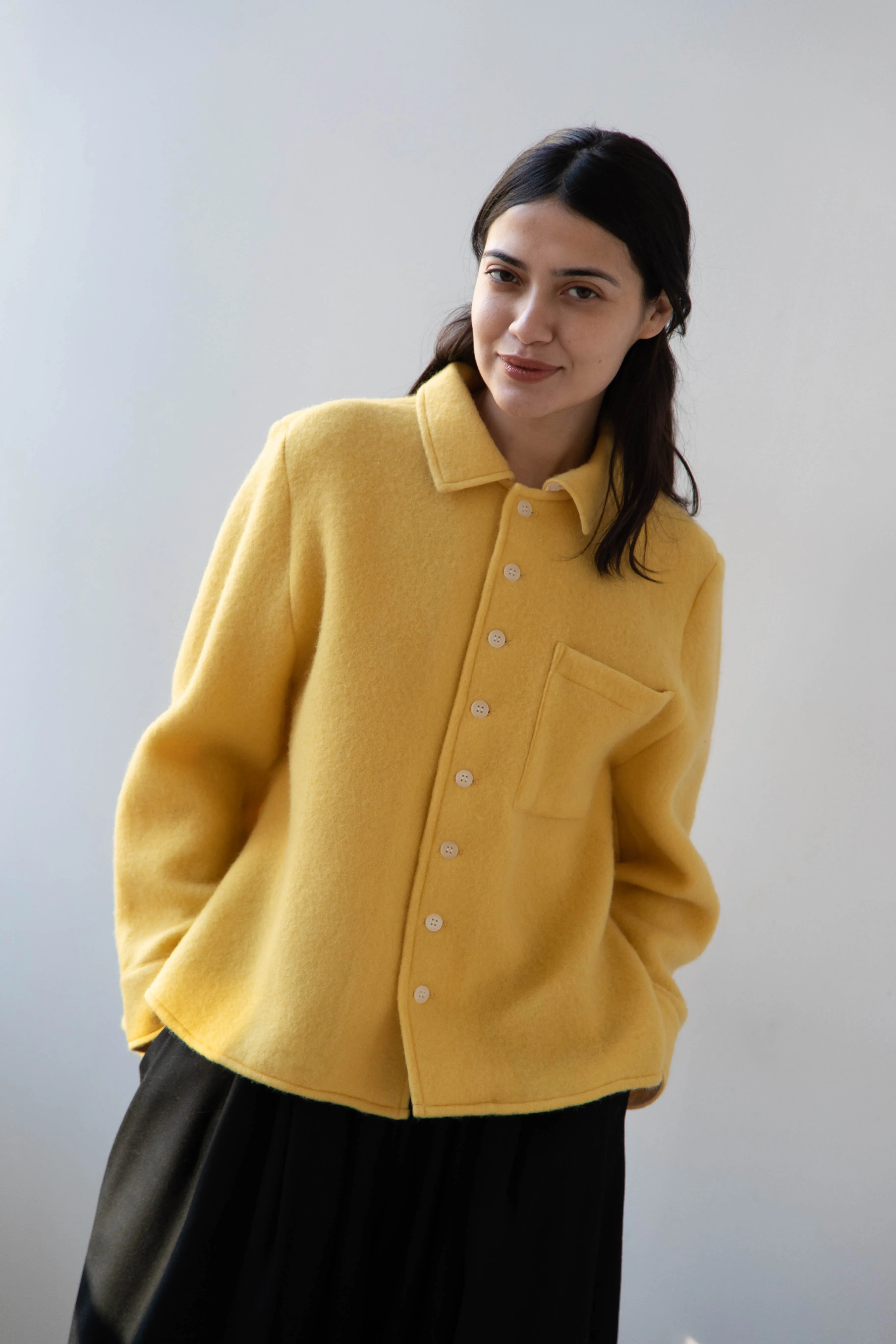 Laboratory | Wool Shirt in Mimosa