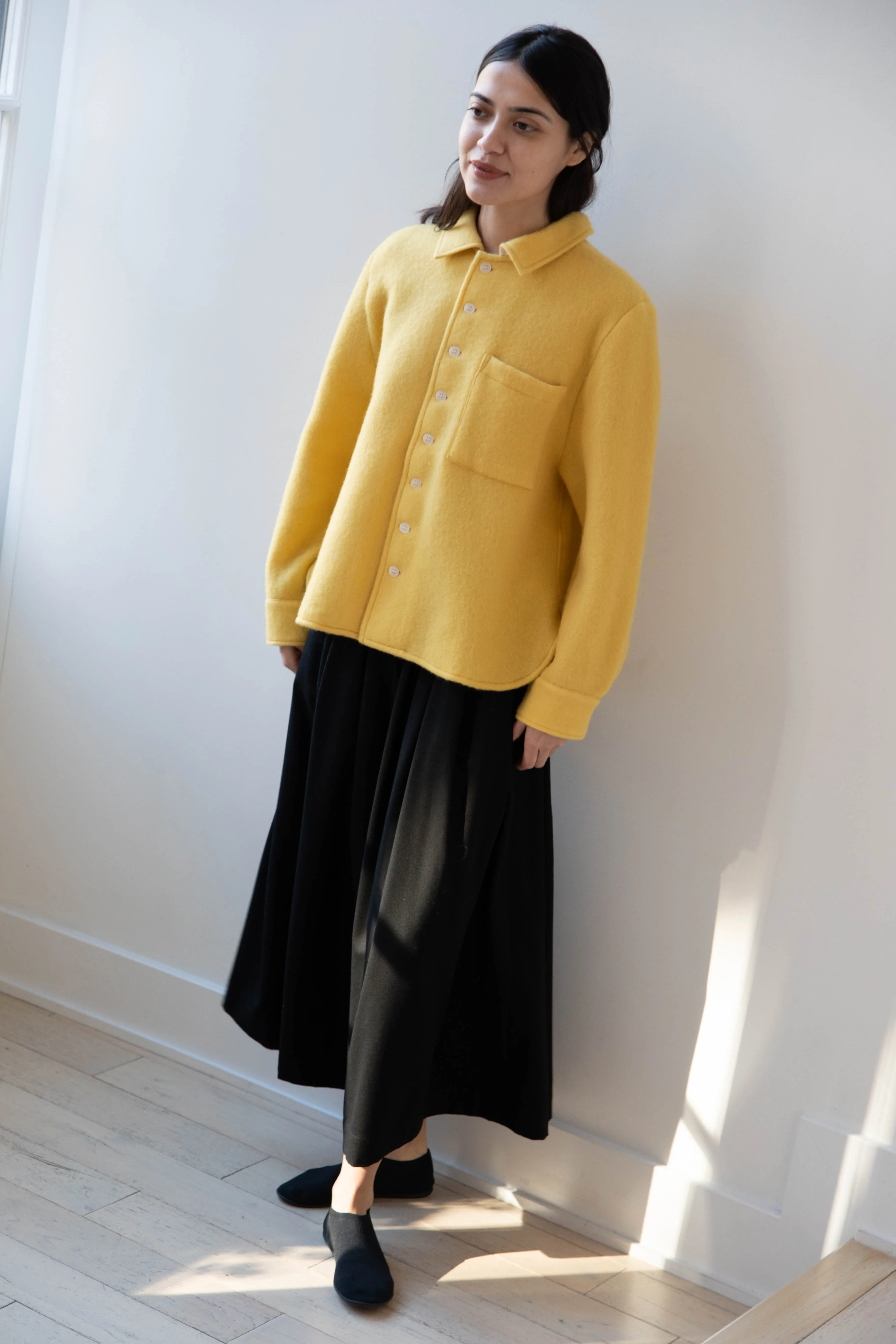 Laboratory | Wool Shirt in Mimosa