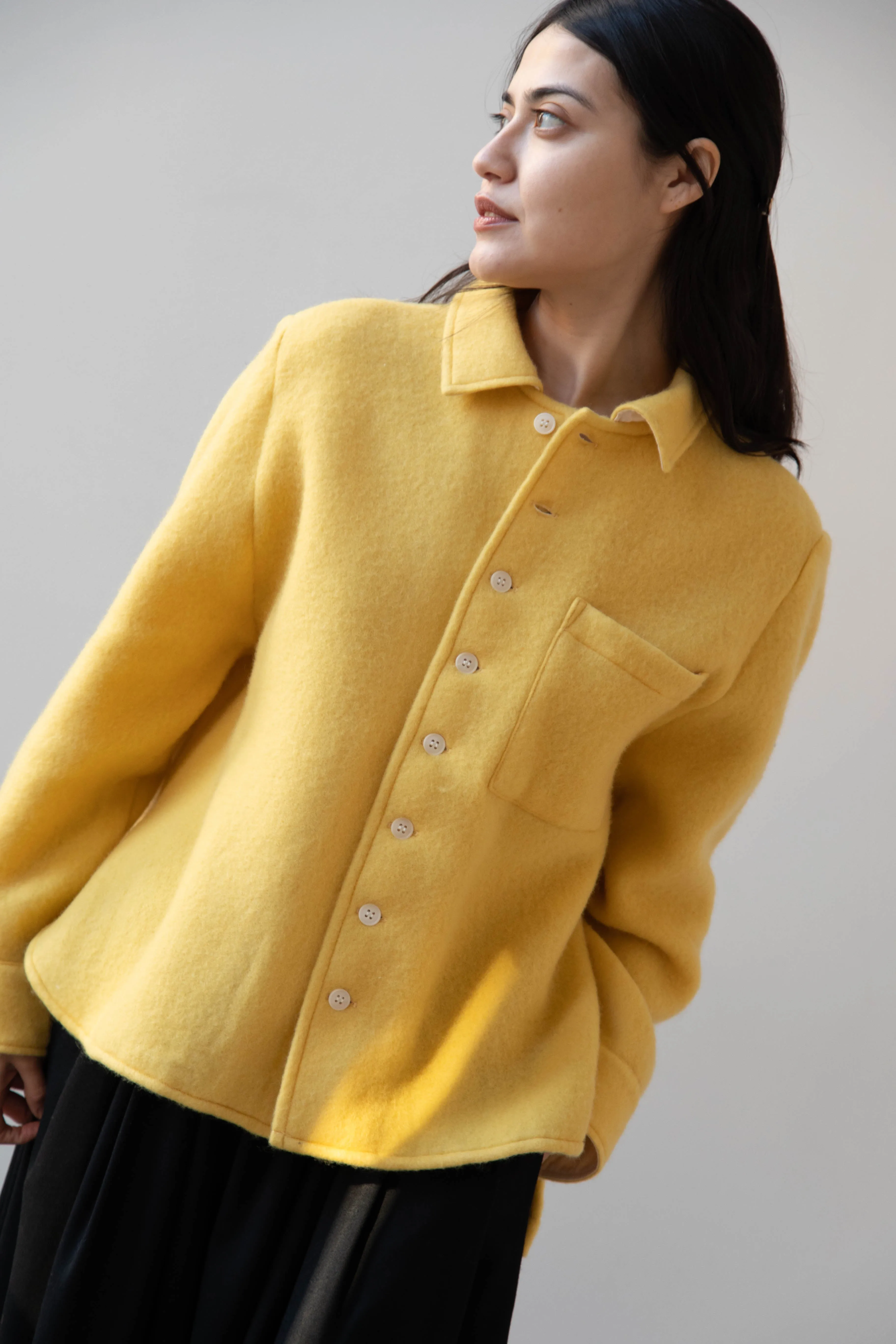 Laboratory | Wool Shirt in Mimosa