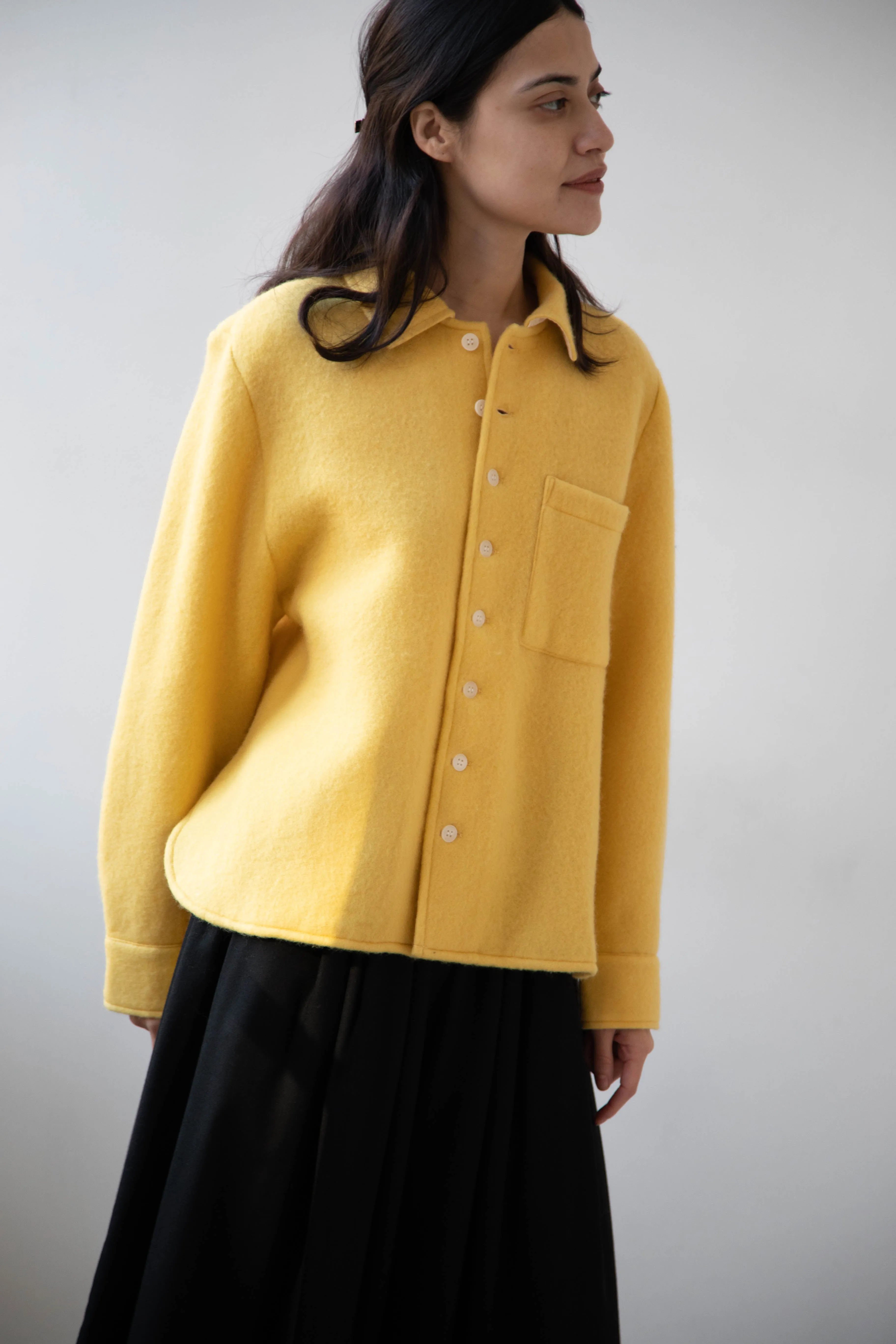 Laboratory | Wool Shirt in Mimosa