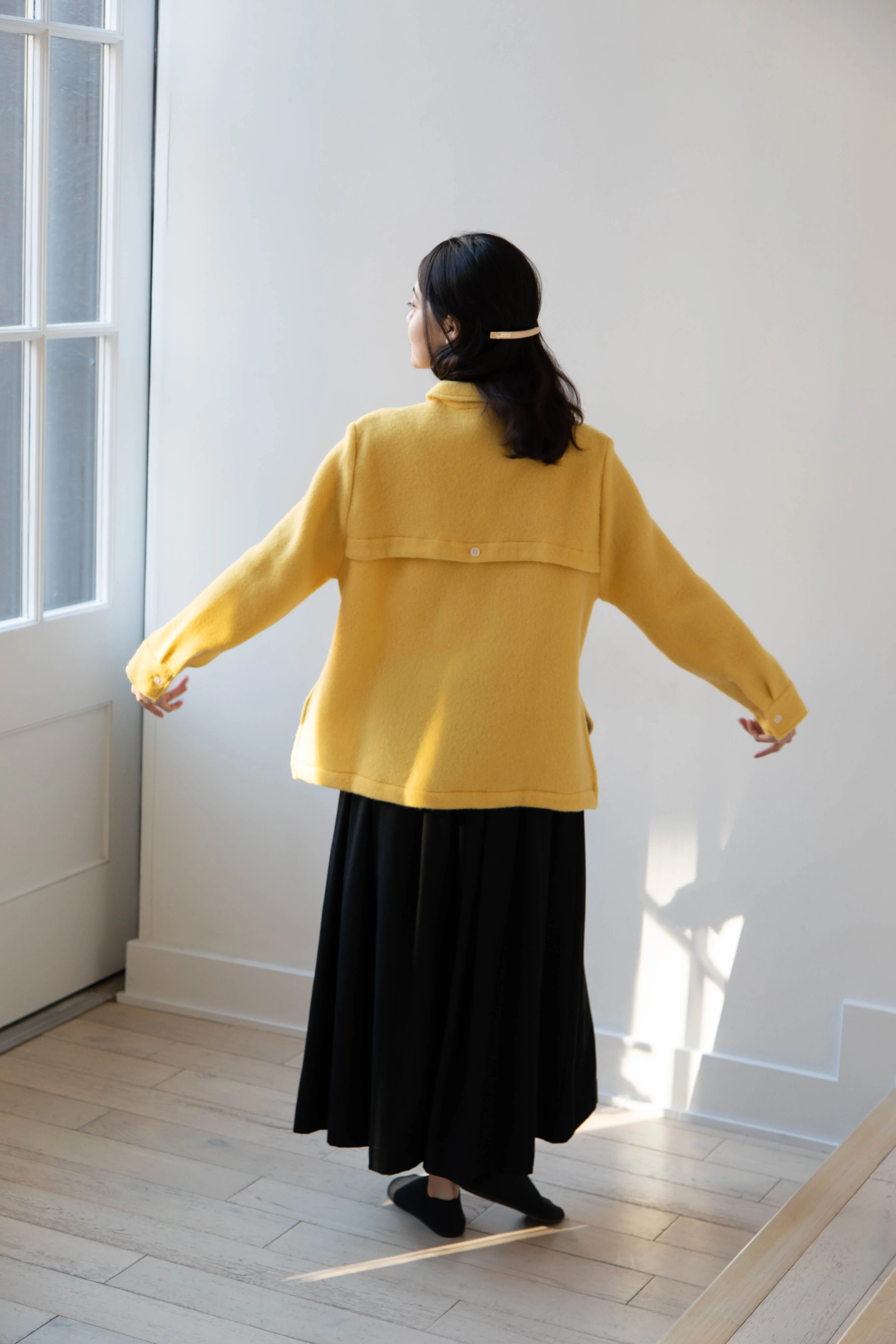 Laboratory | Wool Shirt in Mimosa