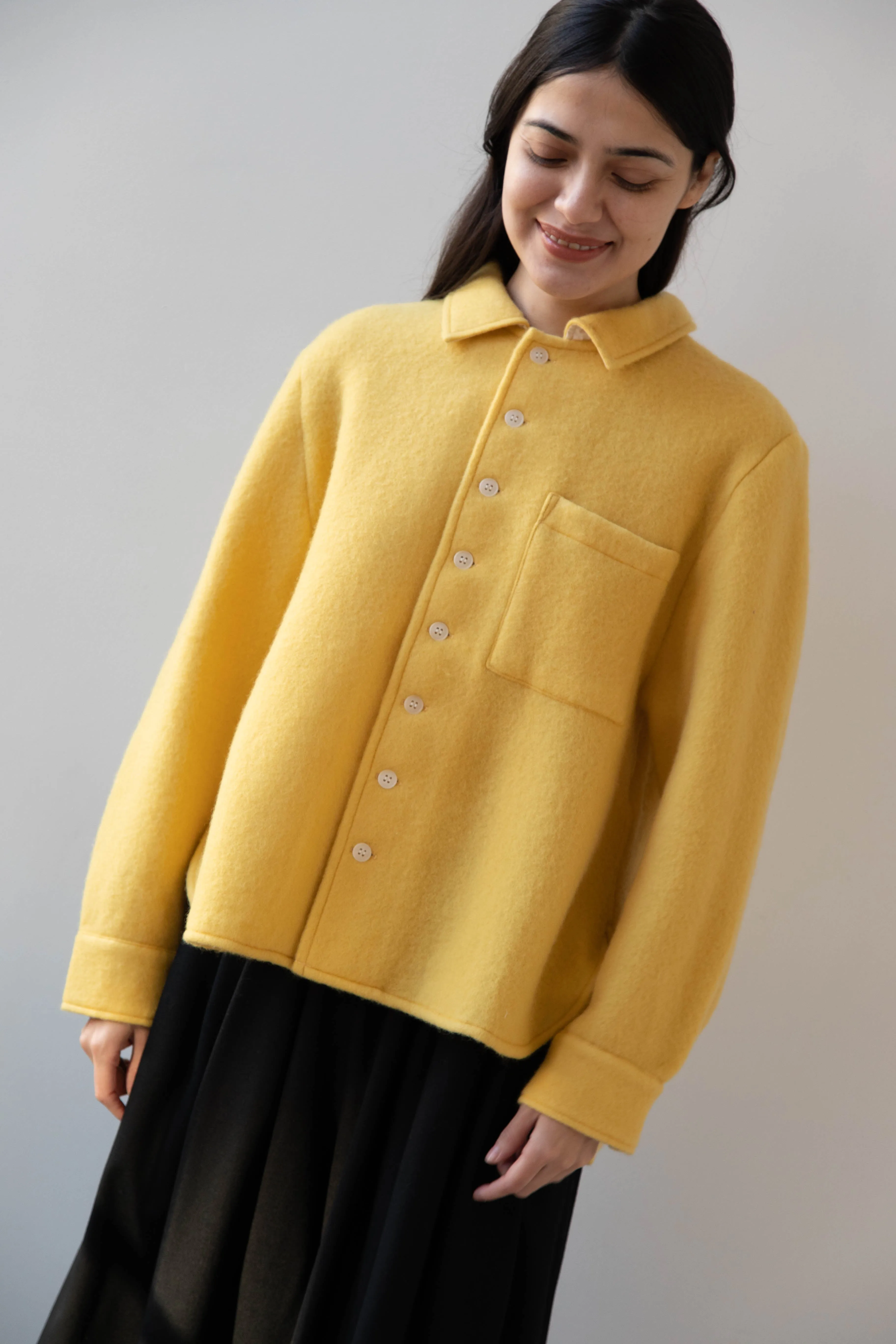 Laboratory | Wool Shirt in Mimosa