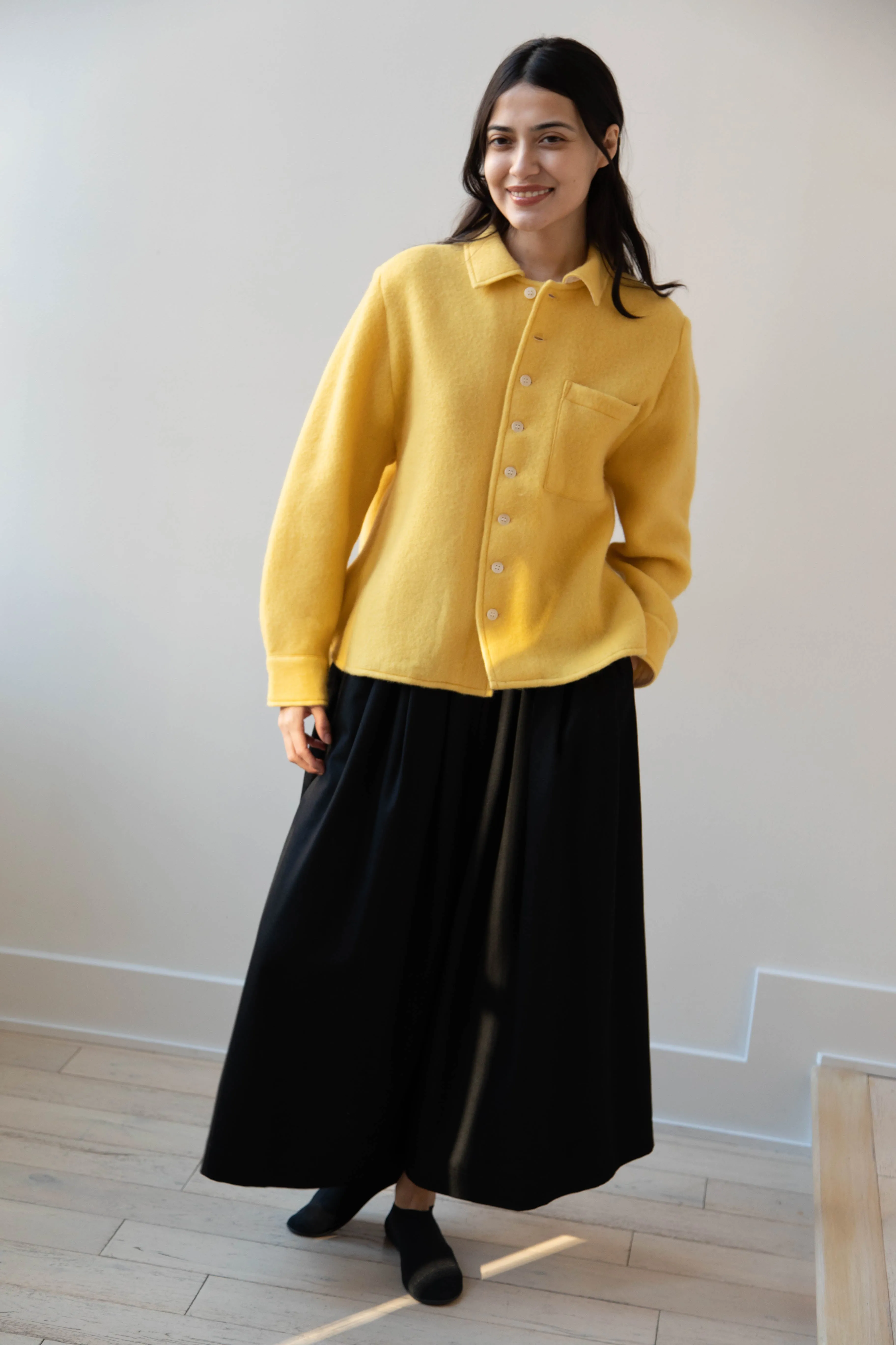 Laboratory | Wool Shirt in Mimosa