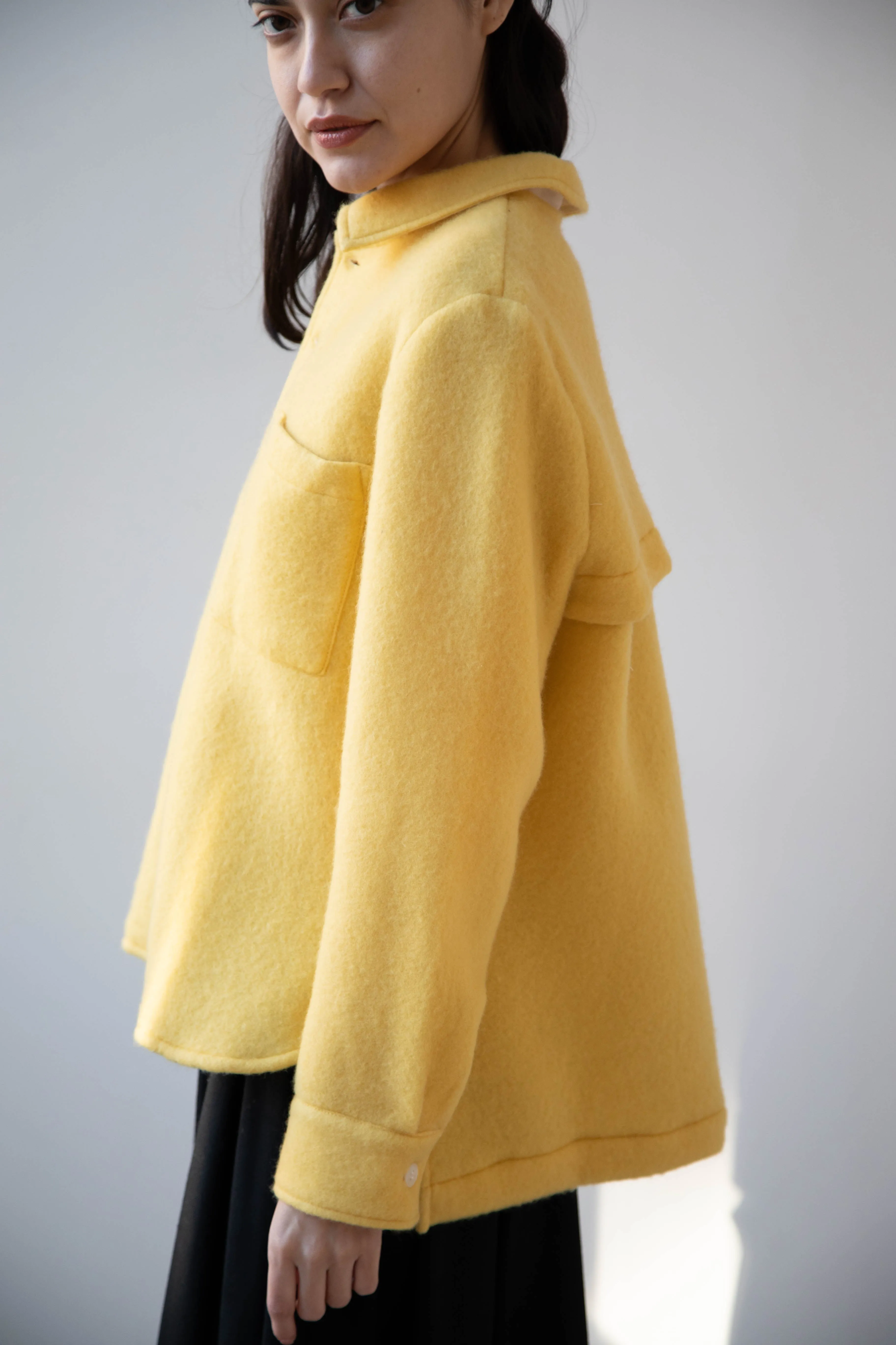 Laboratory | Wool Shirt in Mimosa