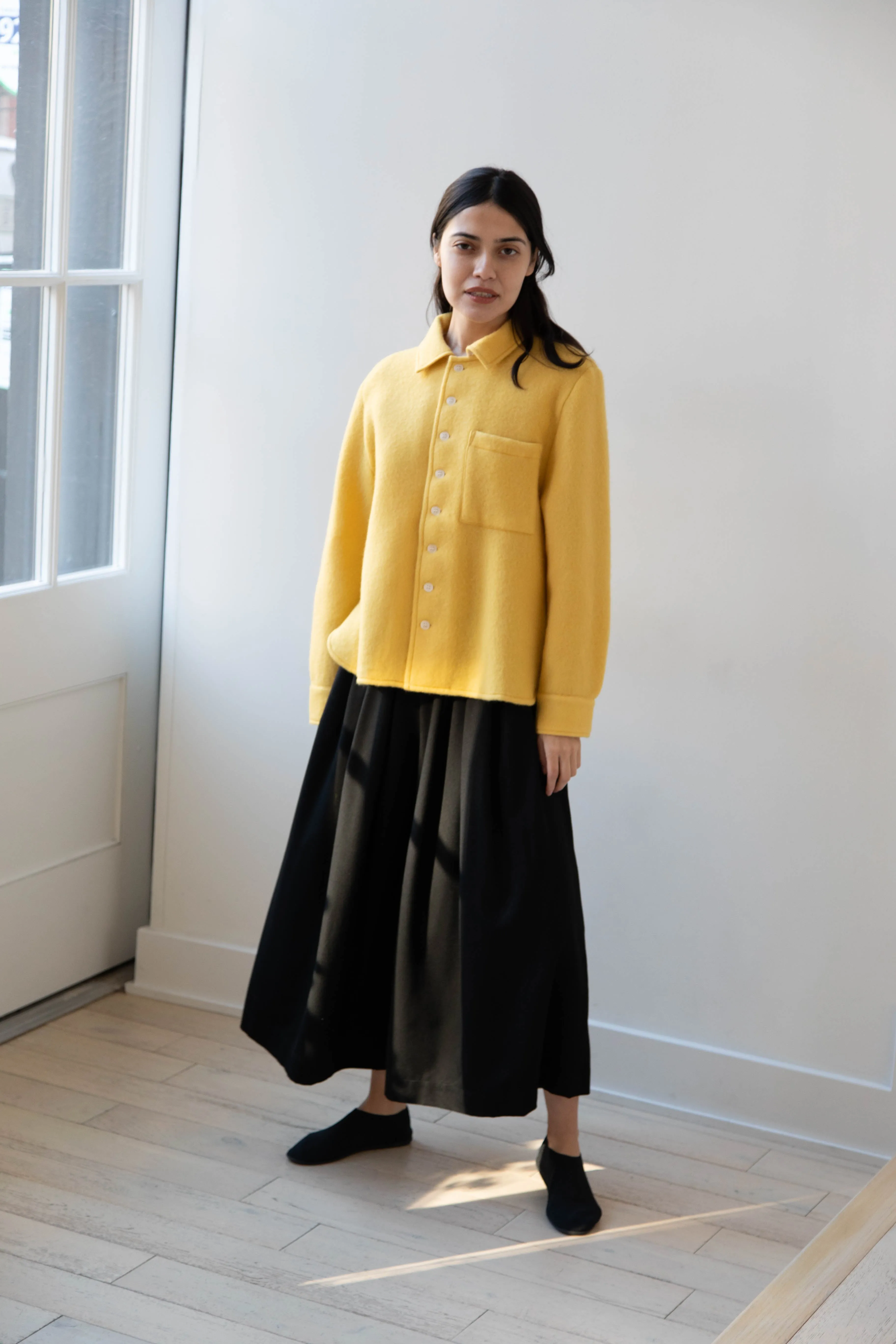 Laboratory | Wool Shirt in Mimosa