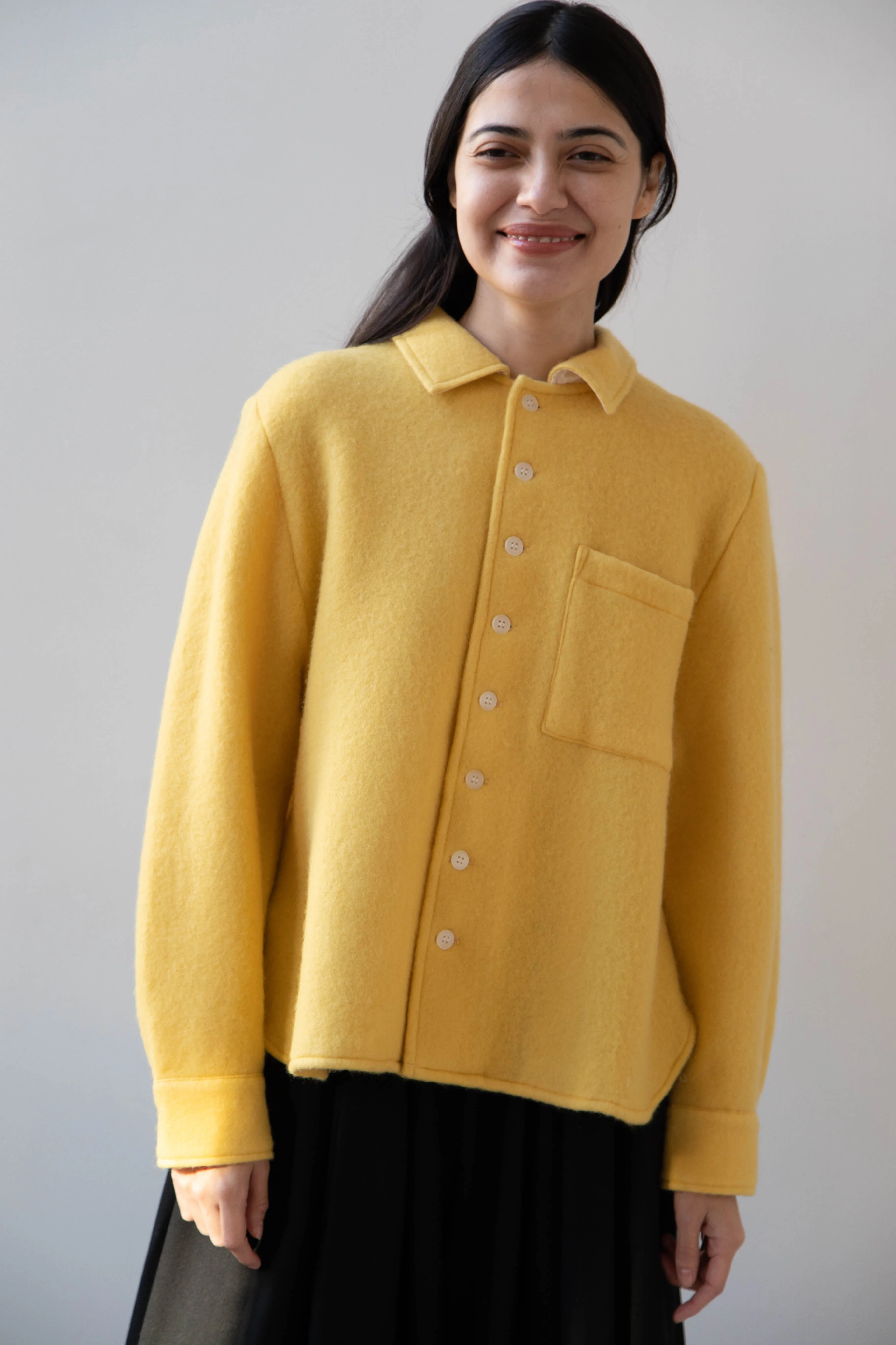 Laboratory | Wool Shirt in Mimosa