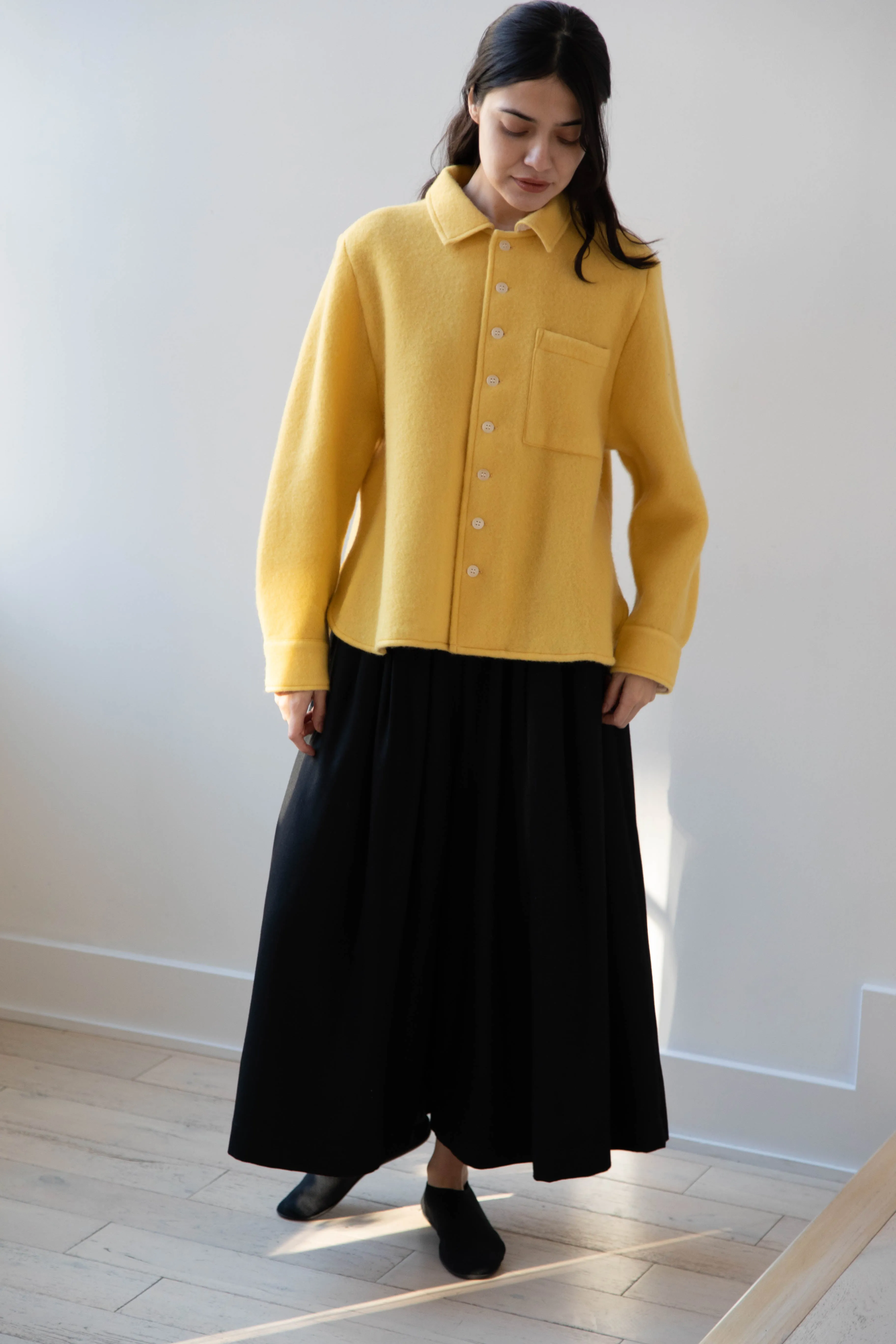 Laboratory | Wool Shirt in Mimosa