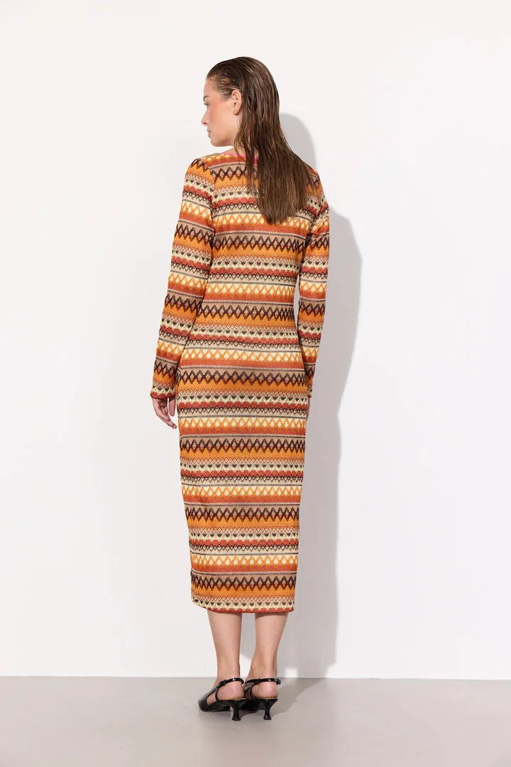 Laila Dress - Orange