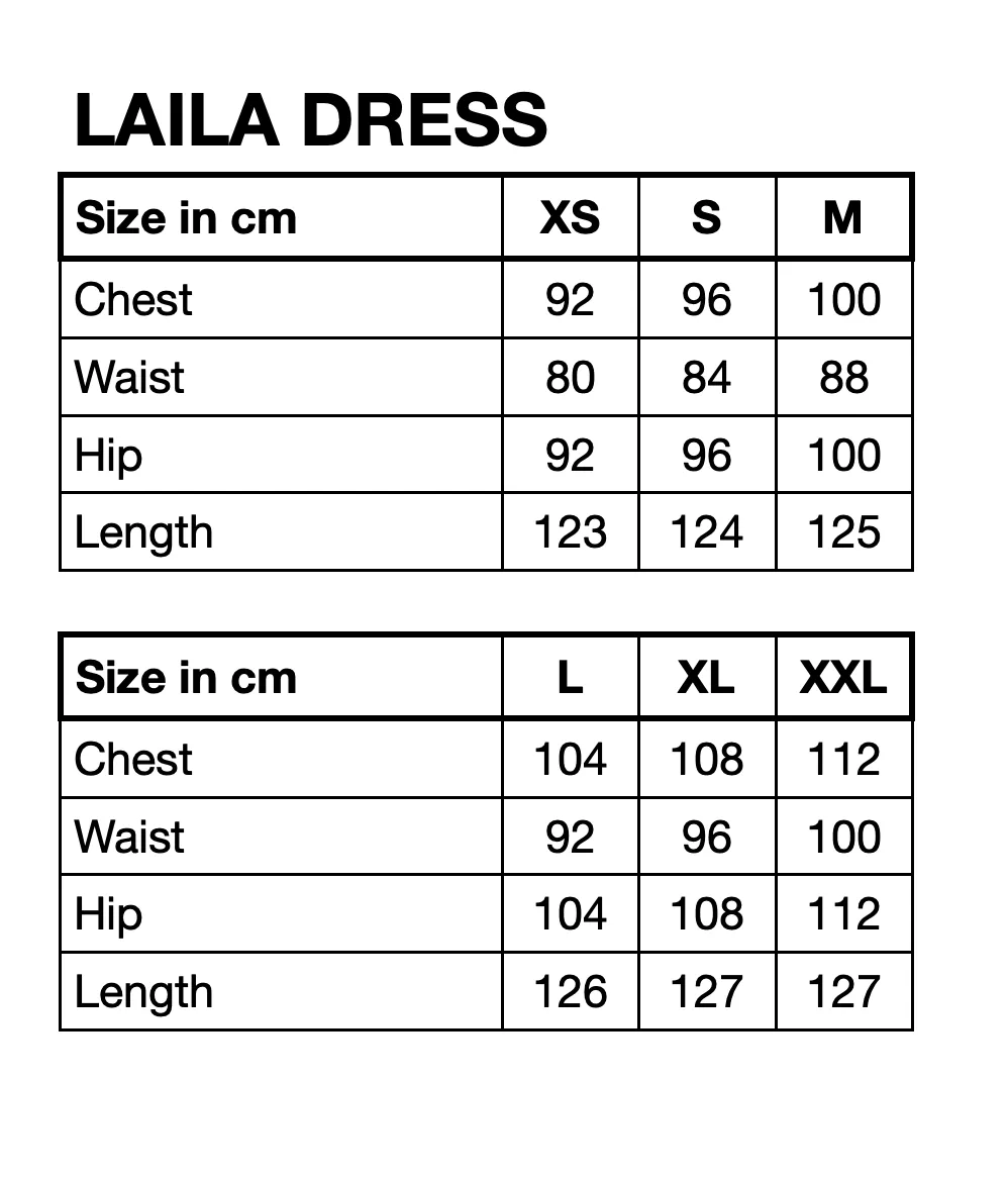 Laila Dress - Orange