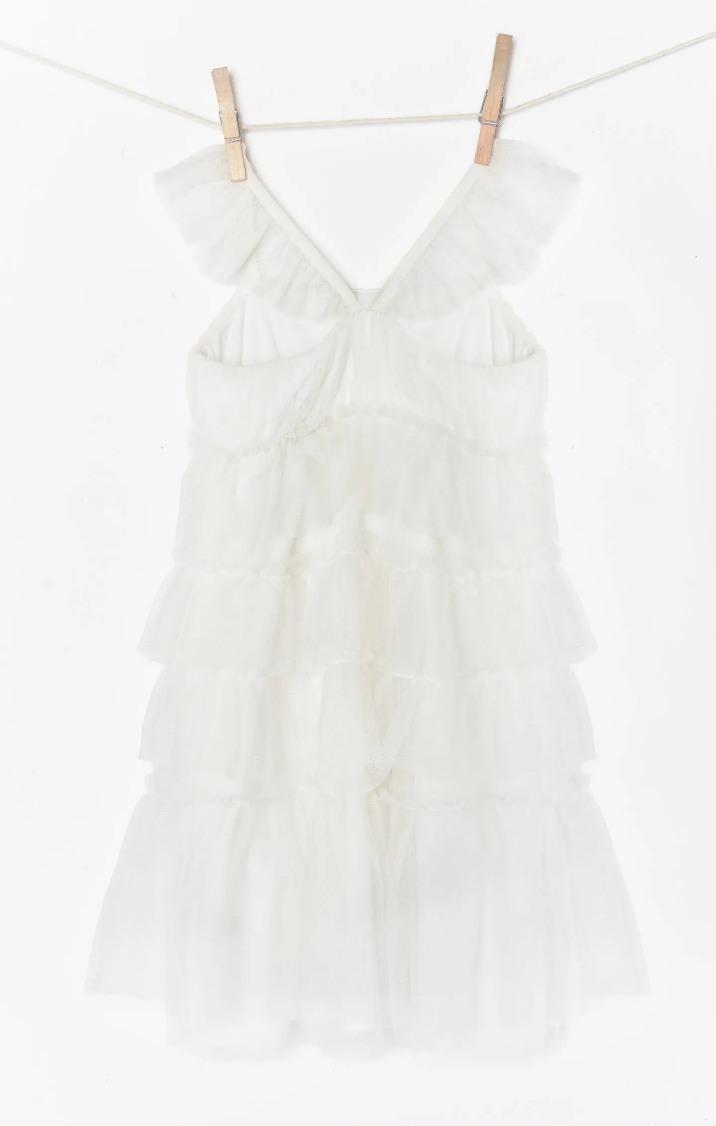 Little Fairytale Dress ~ White Tulle