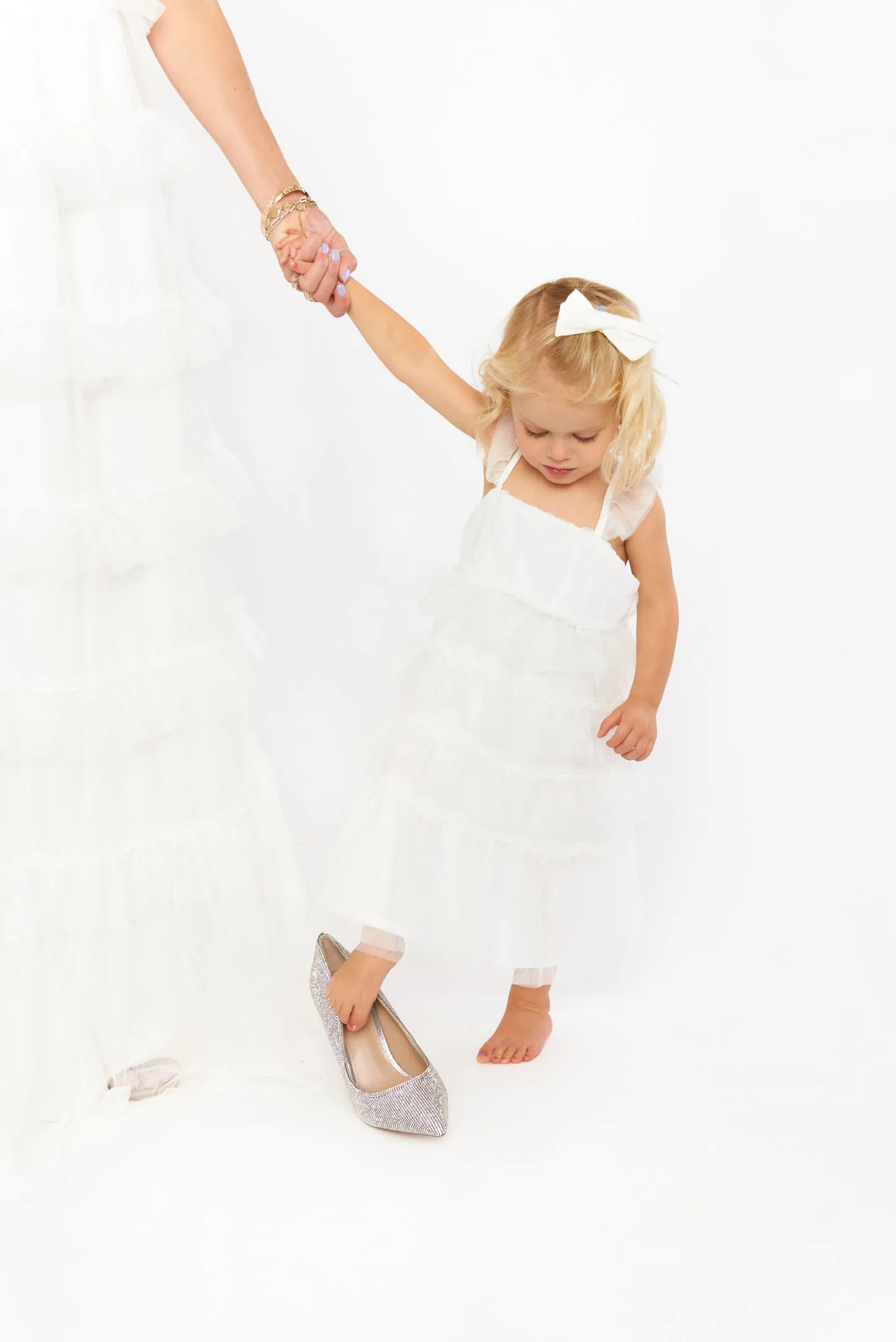 Little Fairytale Dress ~ White Tulle