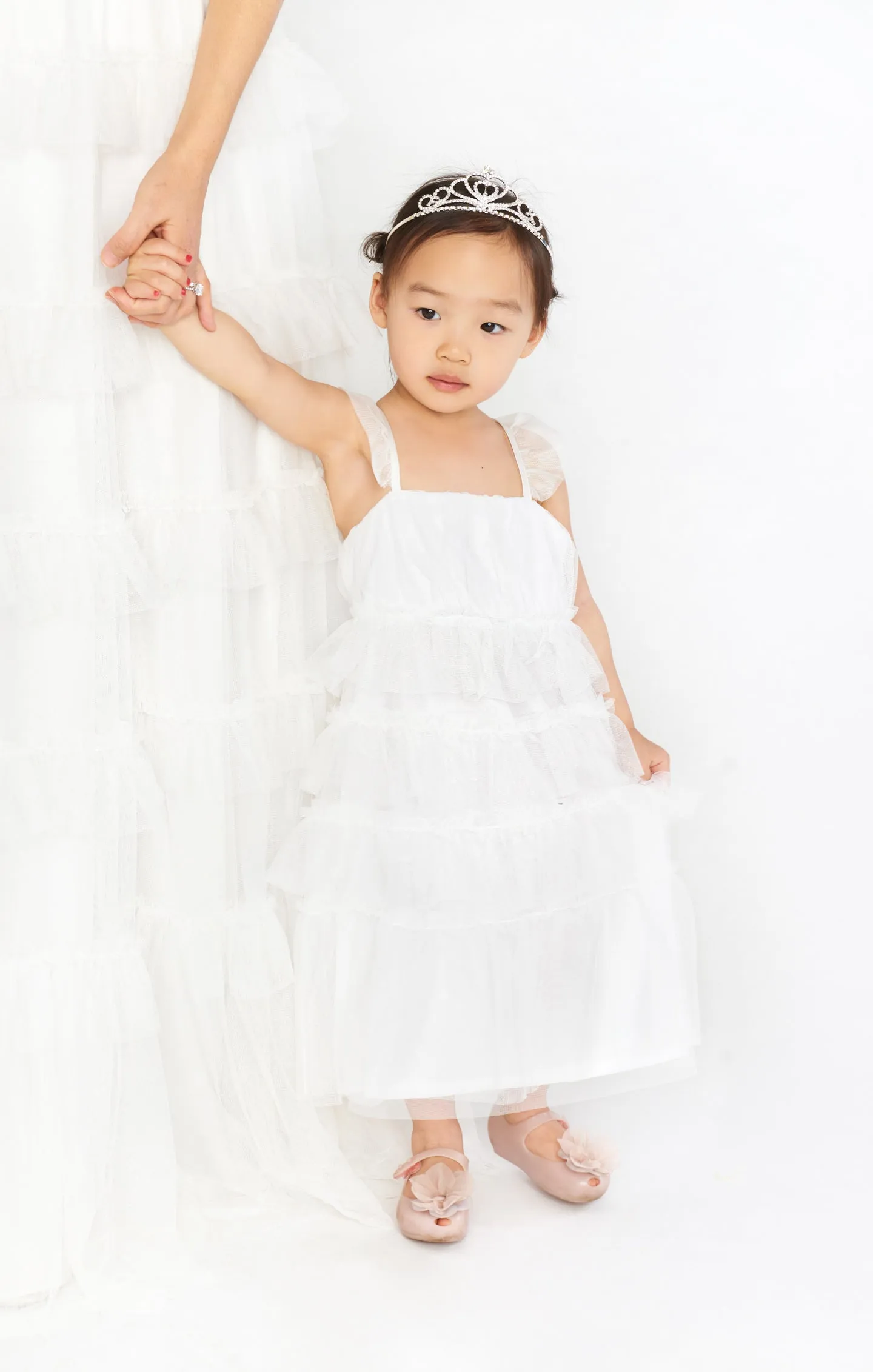 Little Fairytale Dress ~ White Tulle