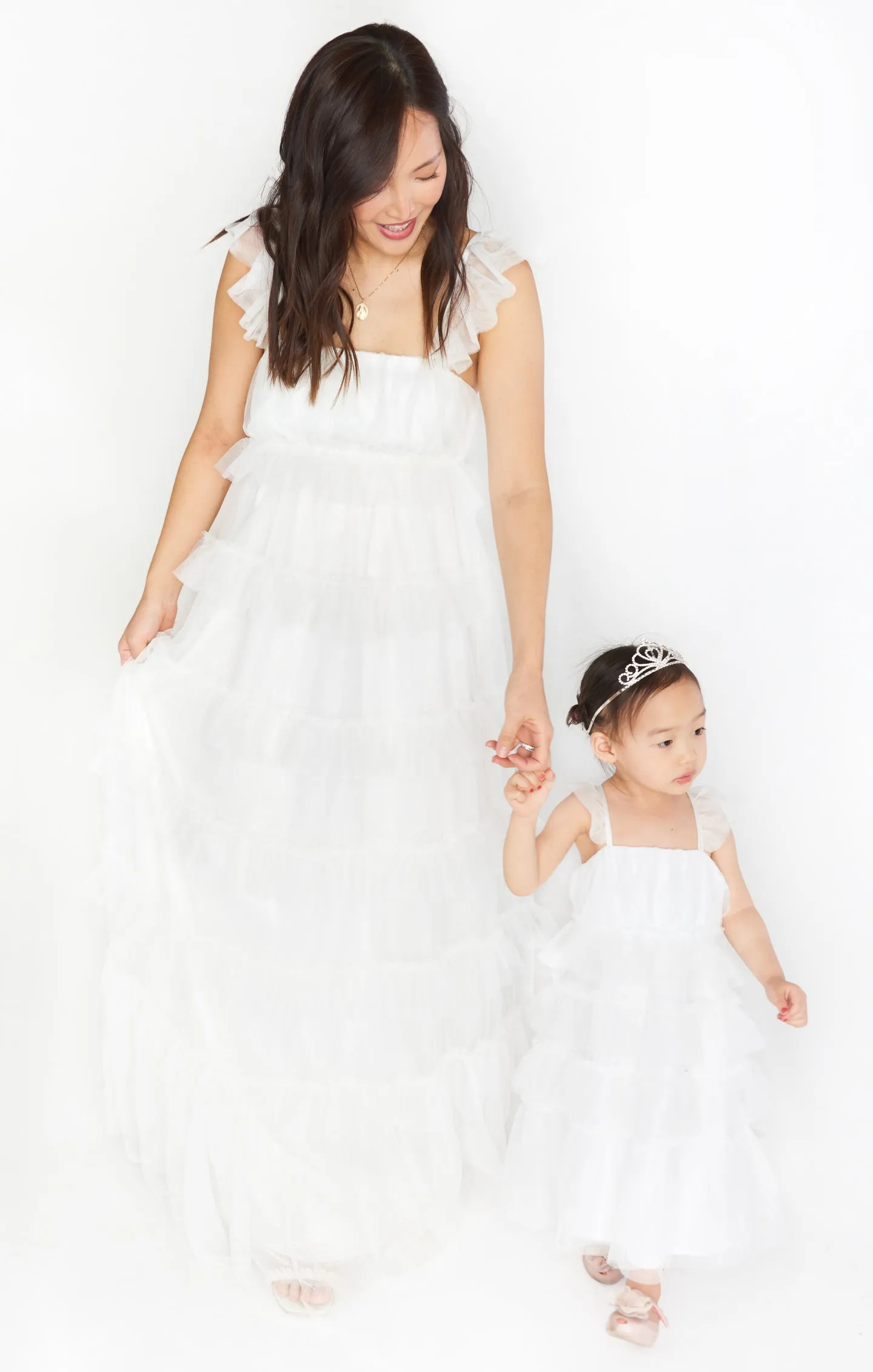 Little Fairytale Dress ~ White Tulle