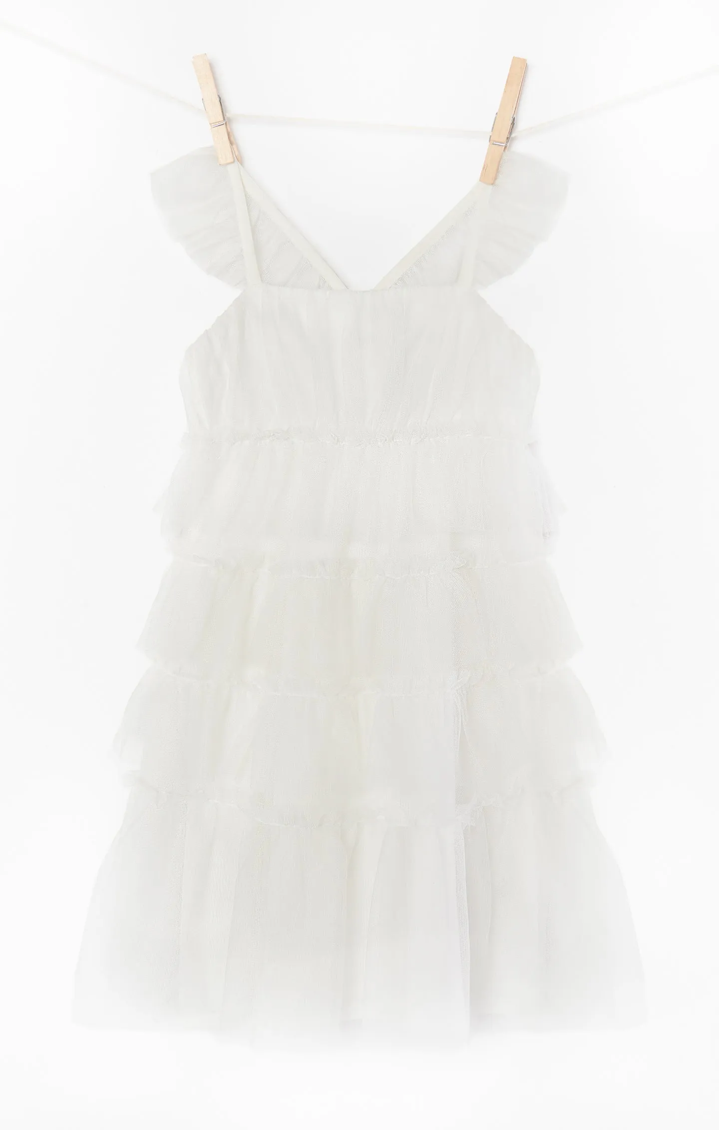 Little Fairytale Dress ~ White Tulle