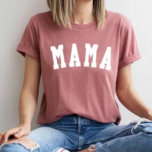 Mama Classic Soft Short Sleeve Shirts (Condensed Font)