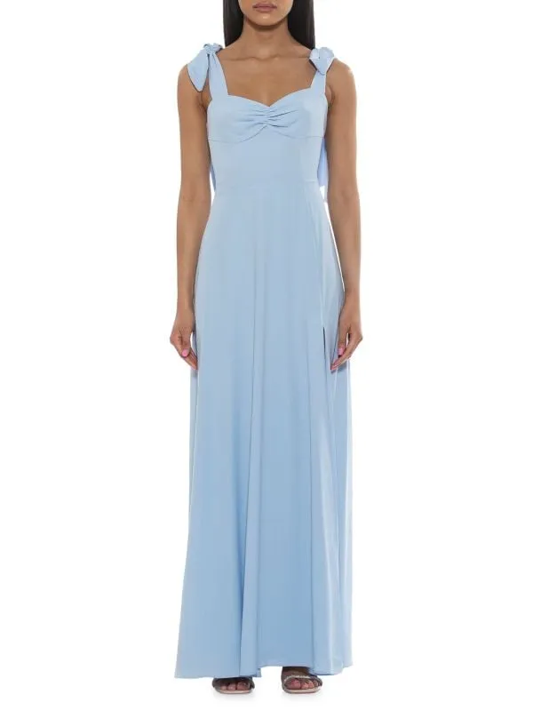 Maxi dress arya sweetheart Alexia Admor Halogen blue