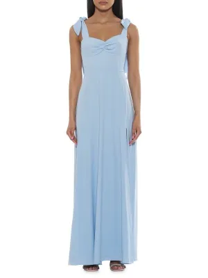 Maxi dress arya sweetheart Alexia Admor Halogen blue