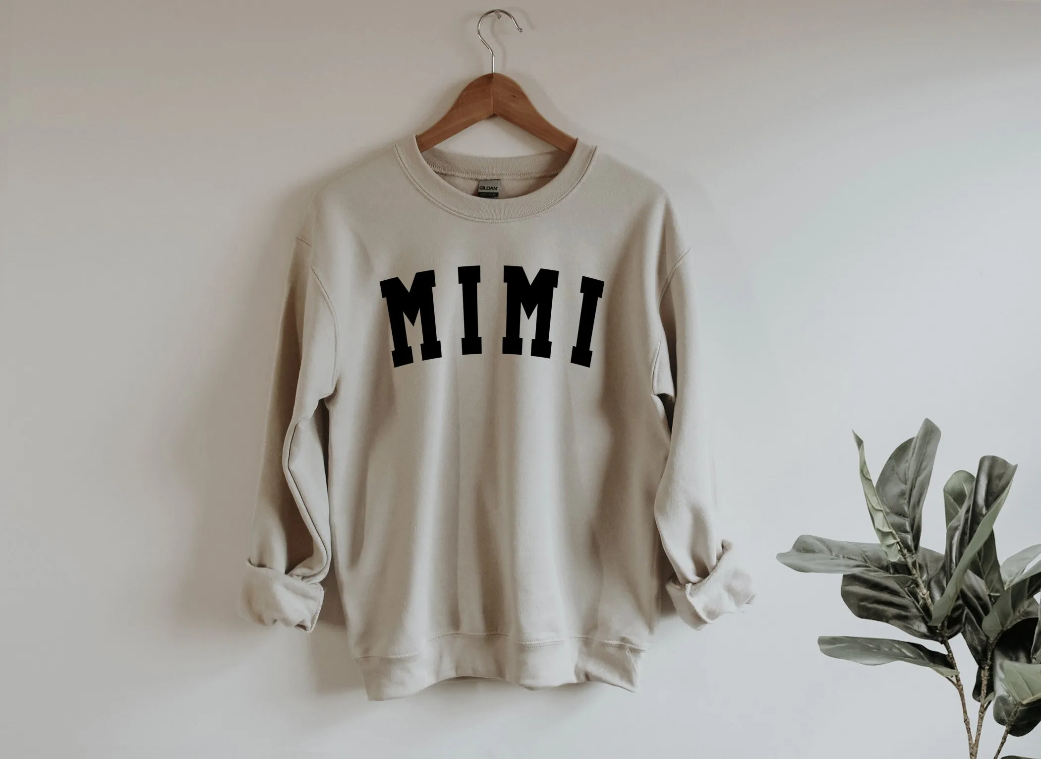 Mimi grandma Classic Soft Sweatshirt (Condensed font)