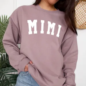 Mimi grandma Classic Soft Sweatshirt (Condensed font)