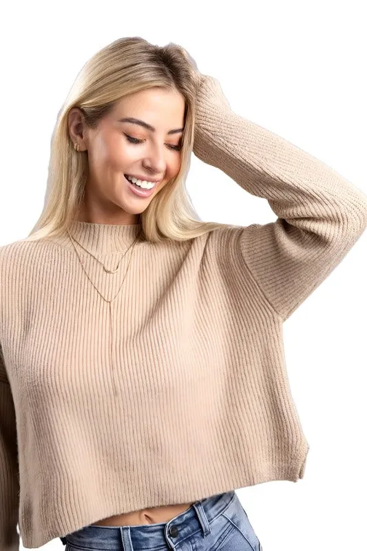 Mock Neck Pullover