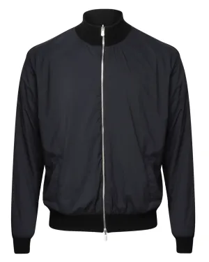 Navy and Black Reversible Lightweight Jacket