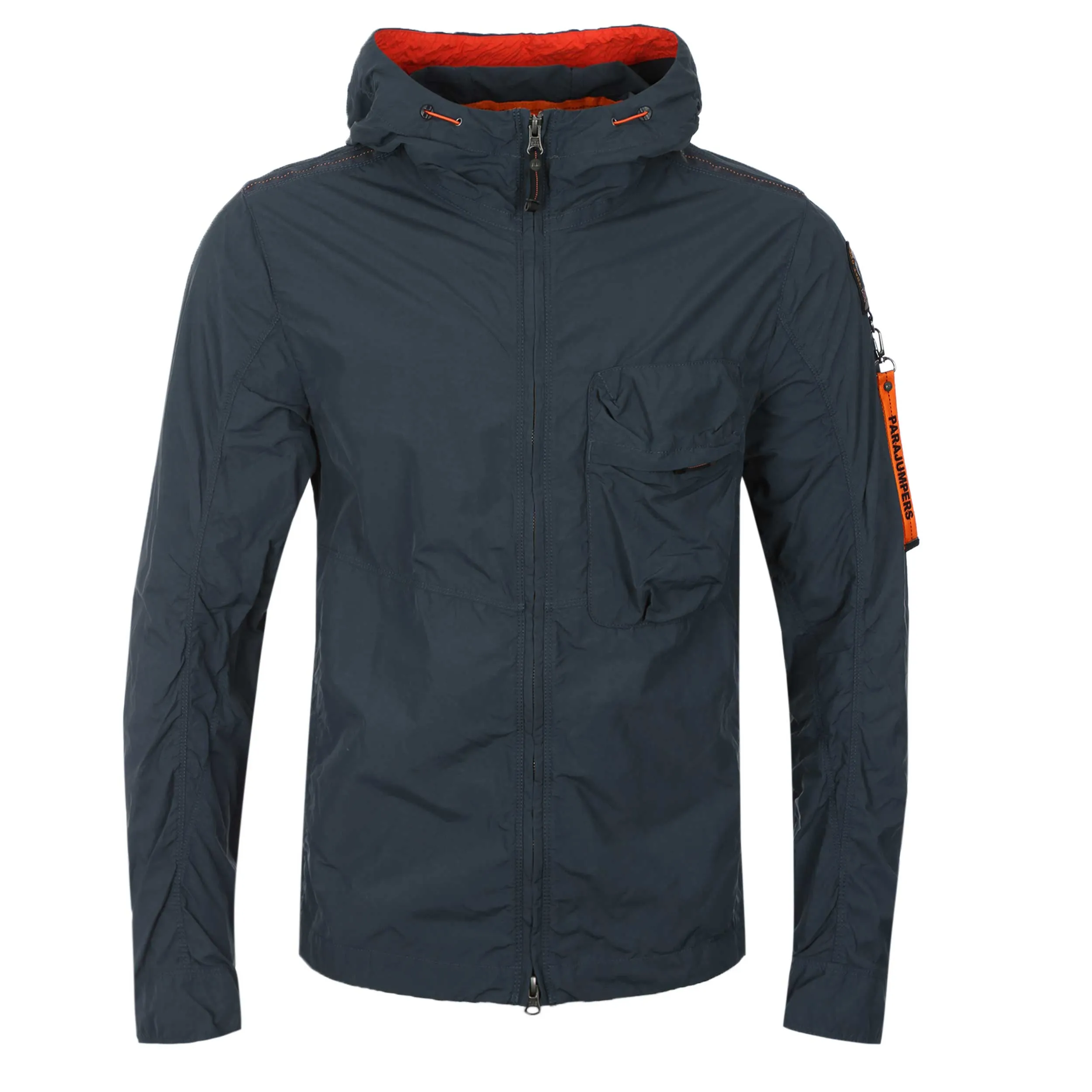 Parajumpers Nigel Hooded Jacket in Dark Avio Navy