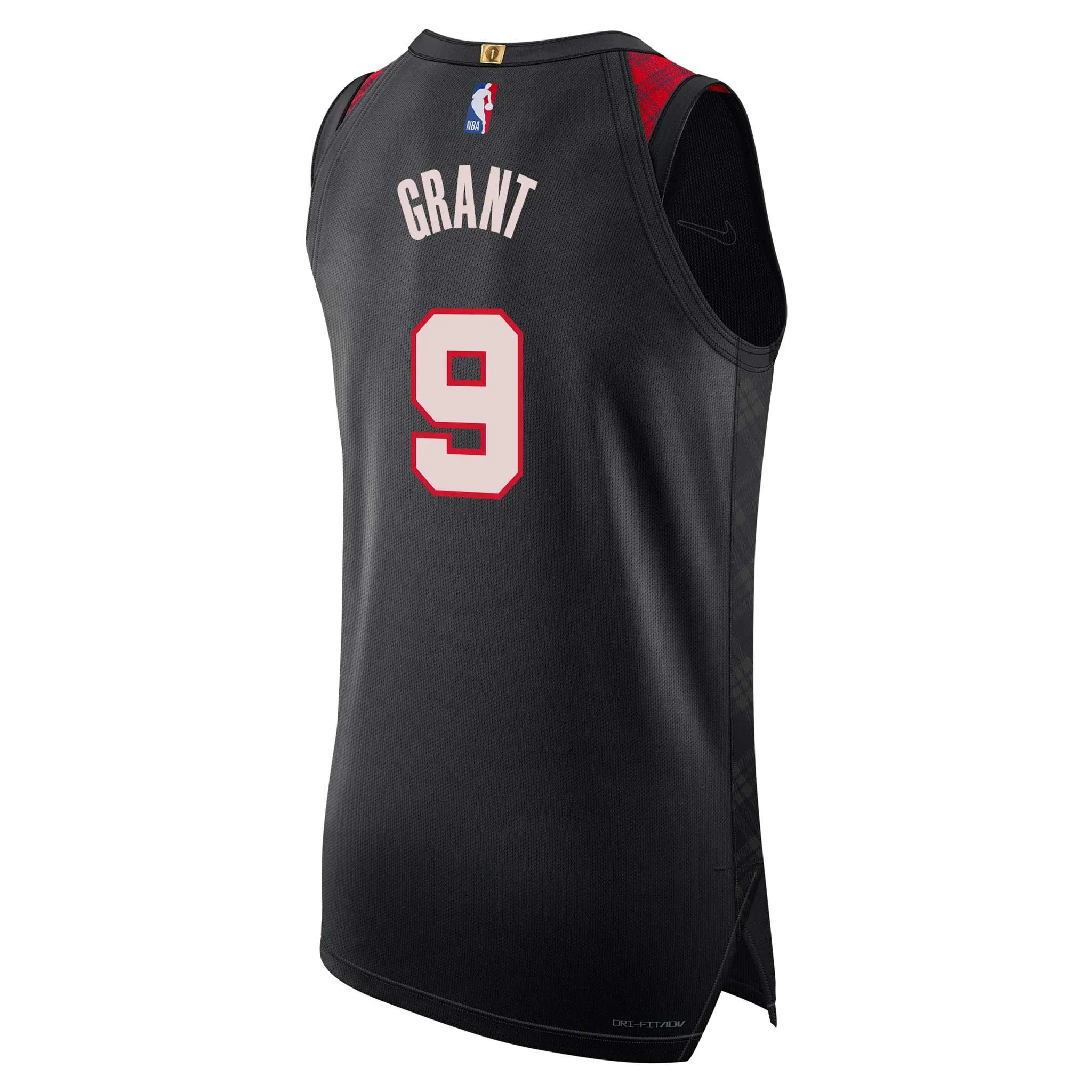 Portland Trail Blazers Nike Grant City Edition 23-24  Retro Plaid Swingman Jersey