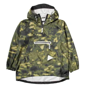 PRINTED FLY RAIN ANORAK HOODIE