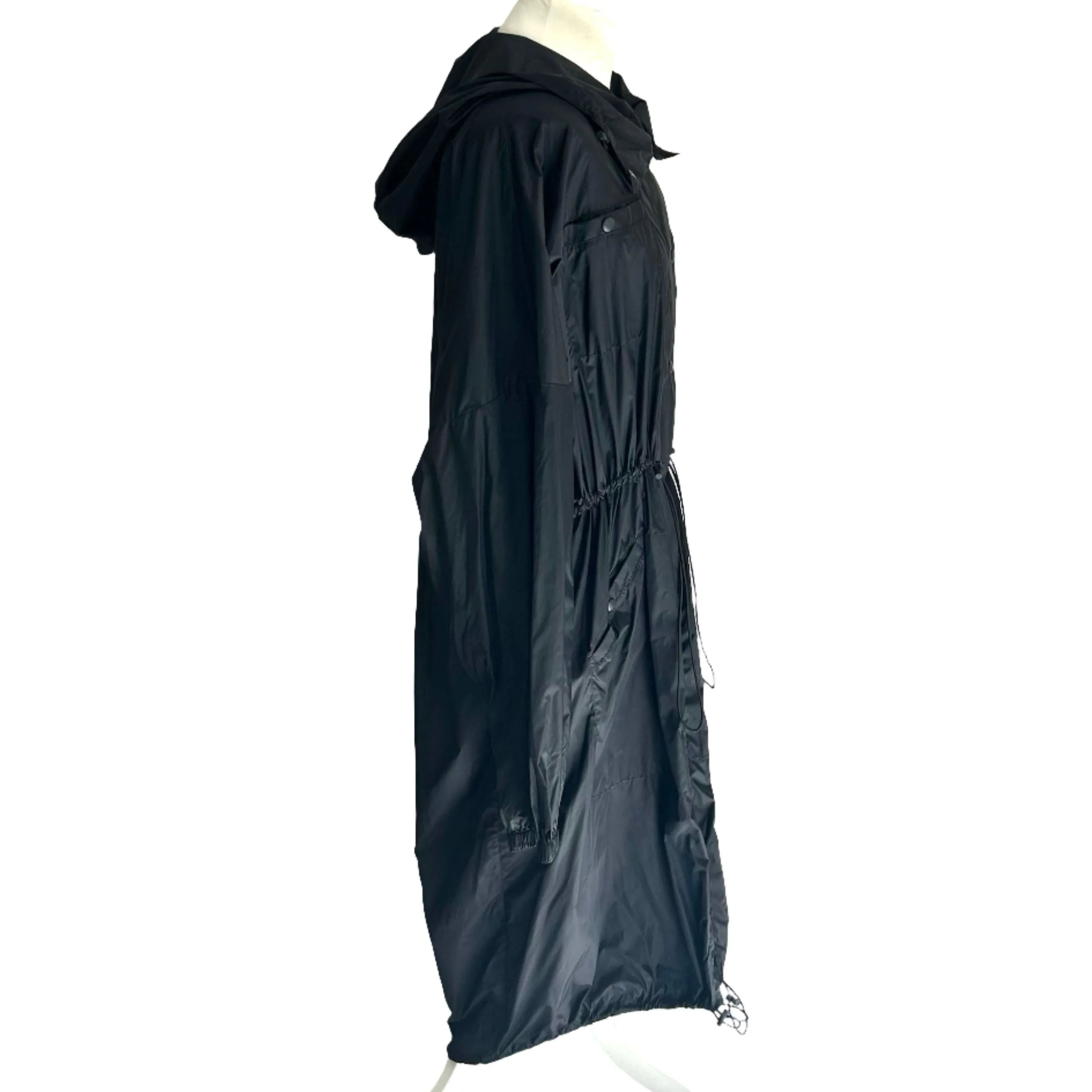 Raey Brand New Black Lightweight Drawstring Parka S/M