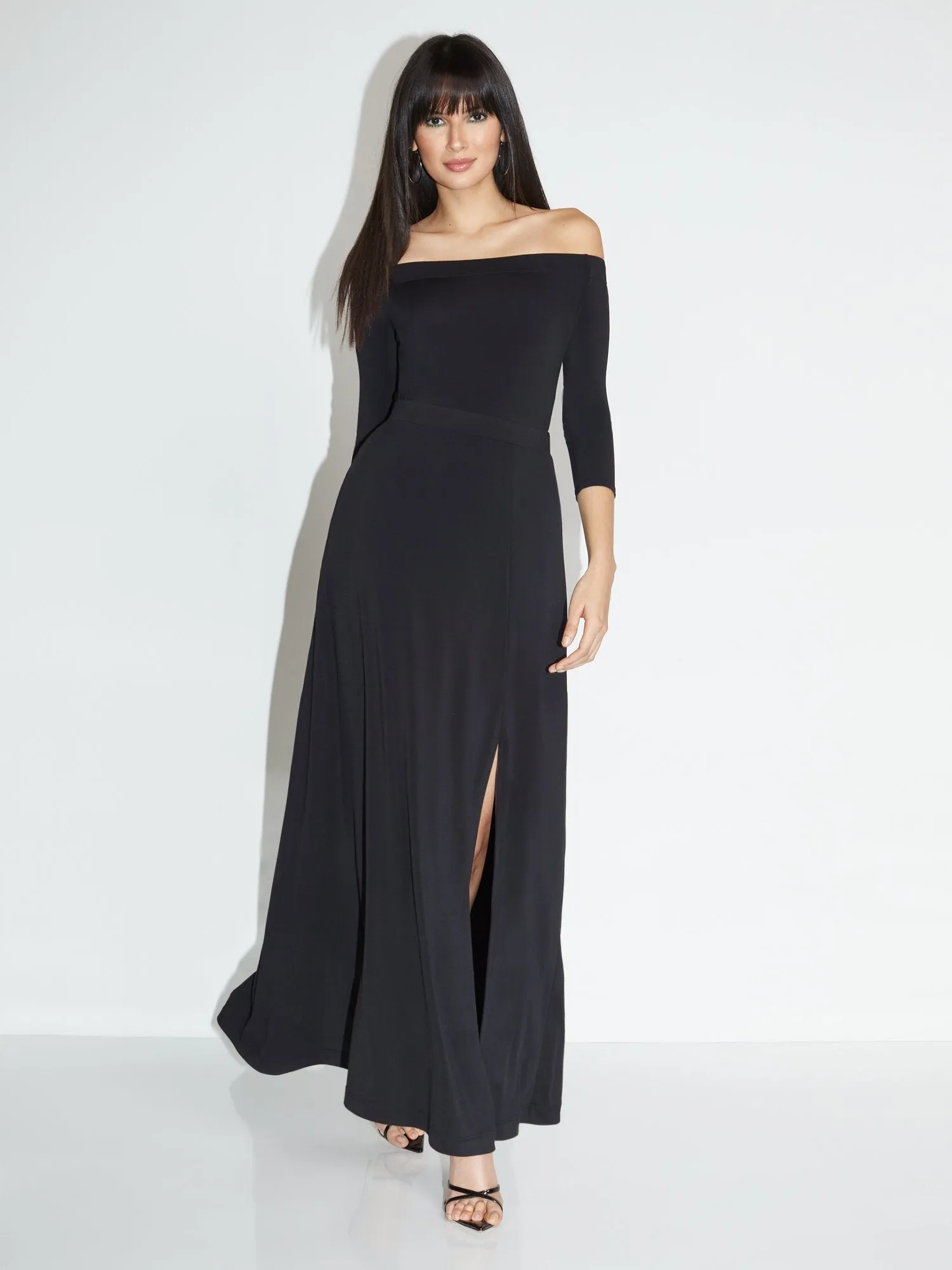 Side-Slit Maxi Skirt - NY&C Style System