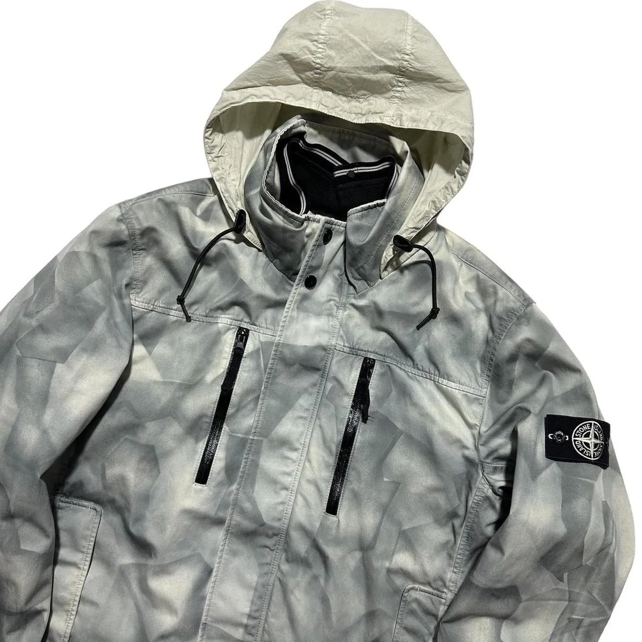 Stone Island 30th Anniversary Hand Painted Raso Jacket